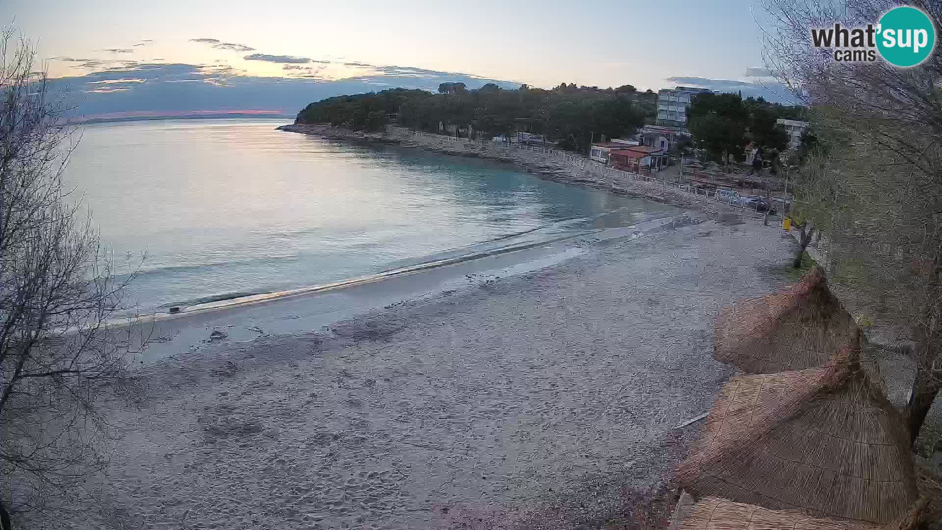 Strand Slanica Murter – webcam