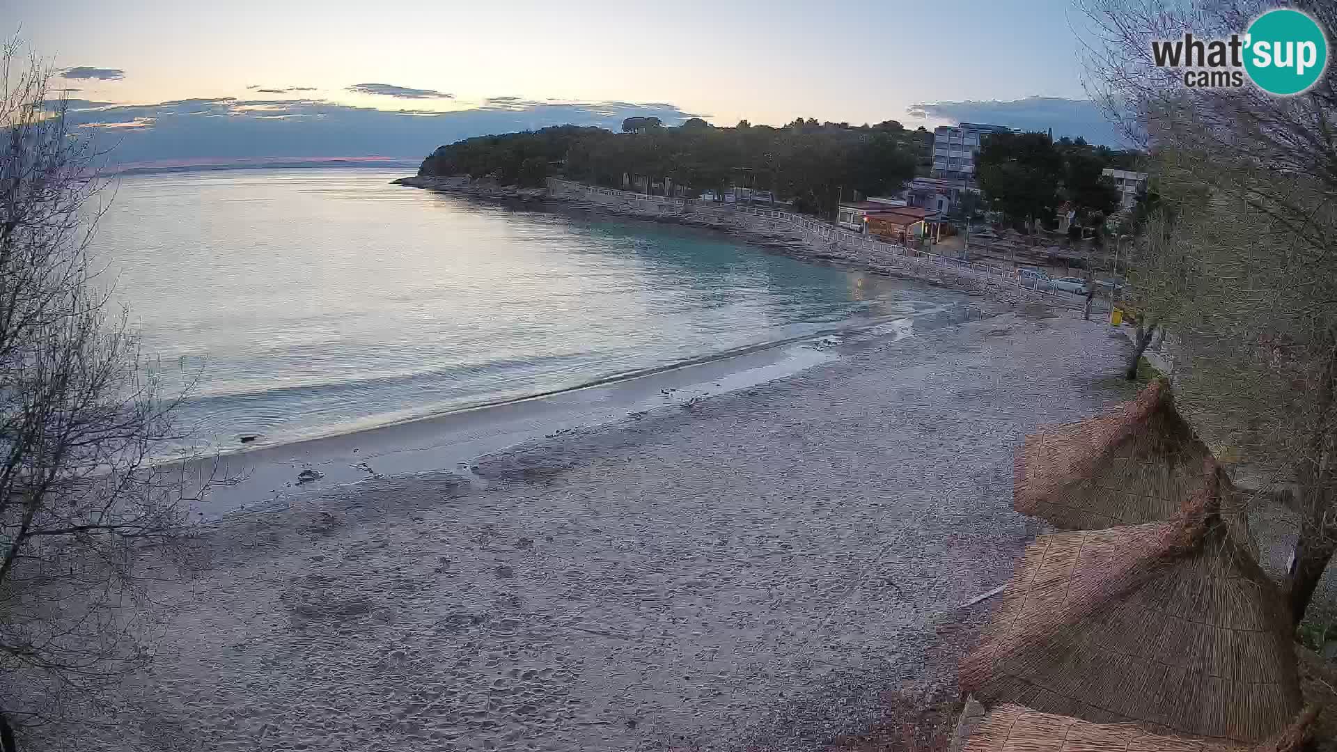 Strand Slanica Murter – webcam