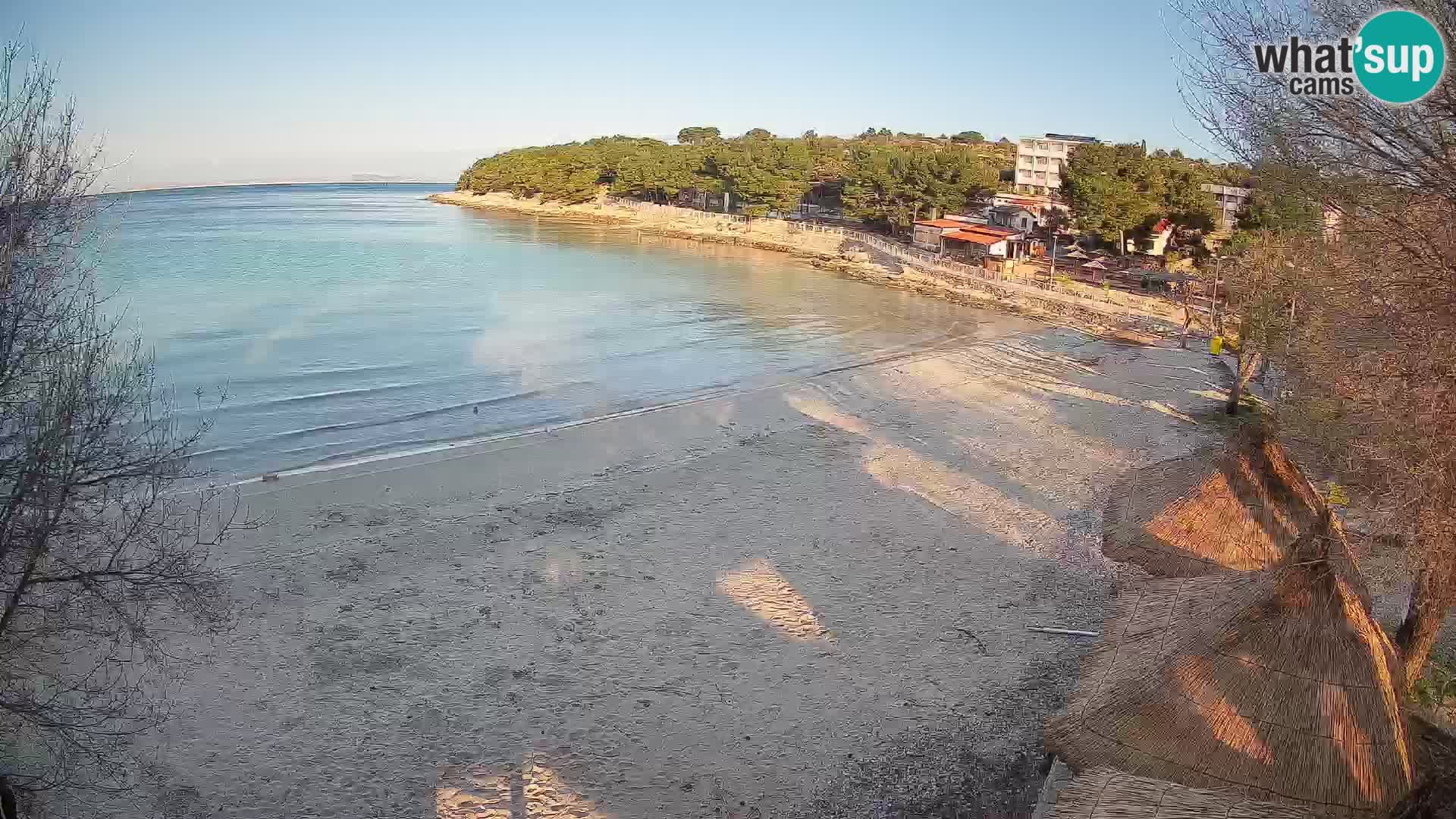 Plaža Slanica Murter – web kamera