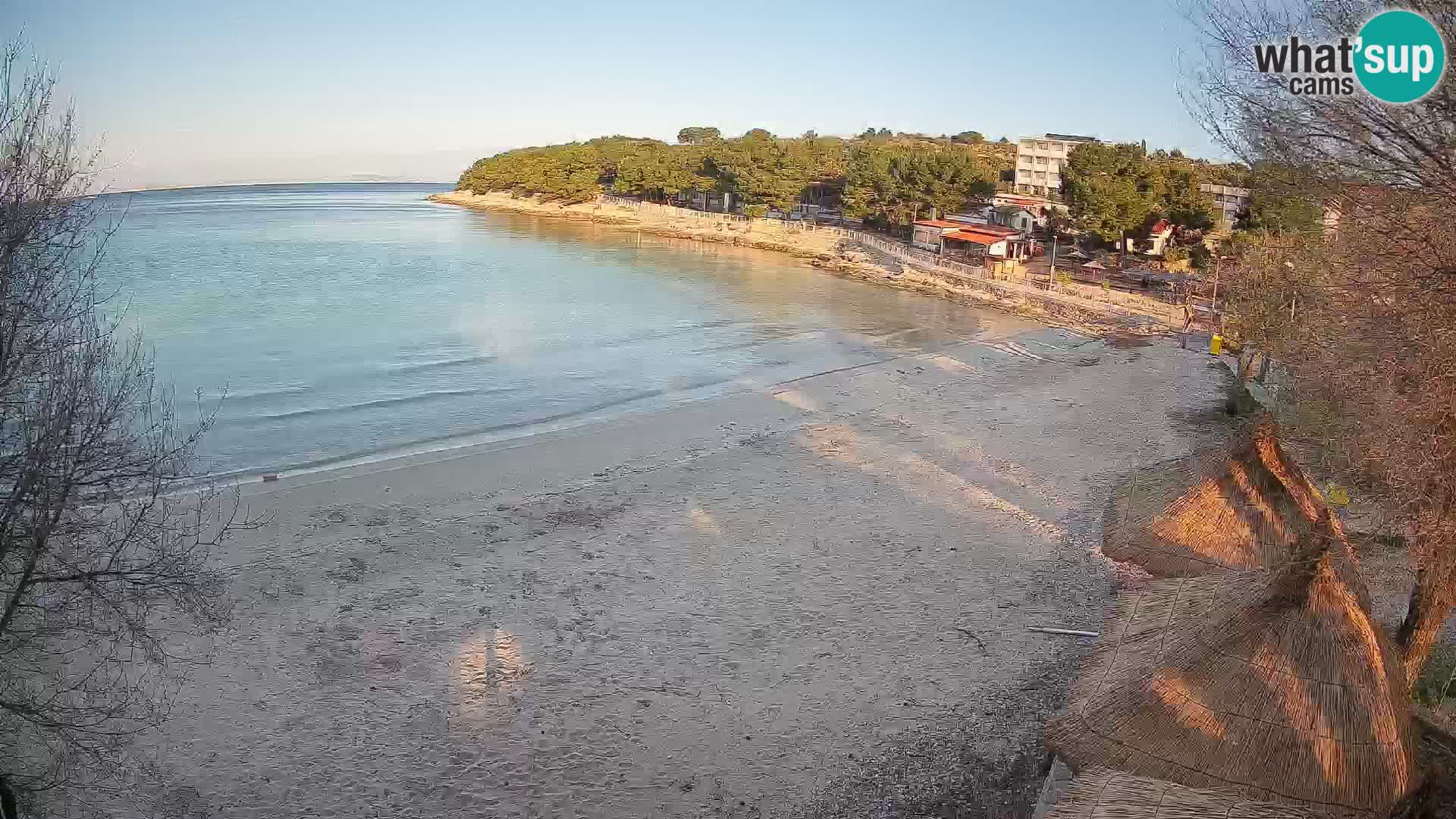 Strand Slanica Murter – webcam