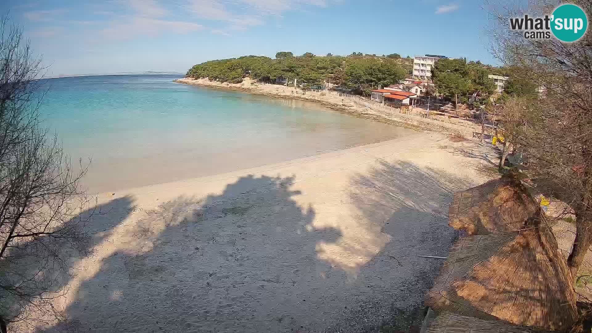 Strand Slanica Murter – webcam