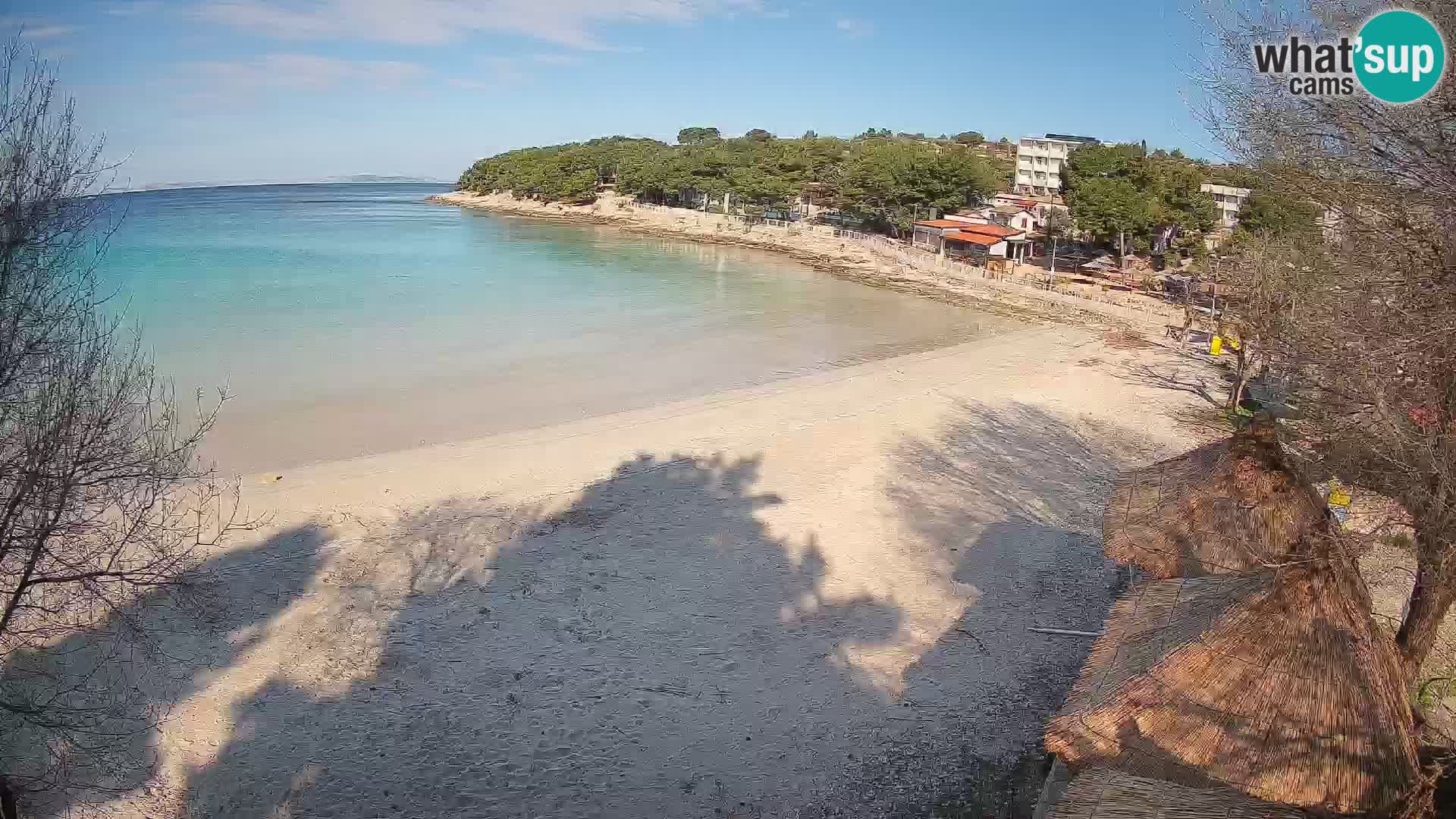 Strand Slanica Murter – webcam