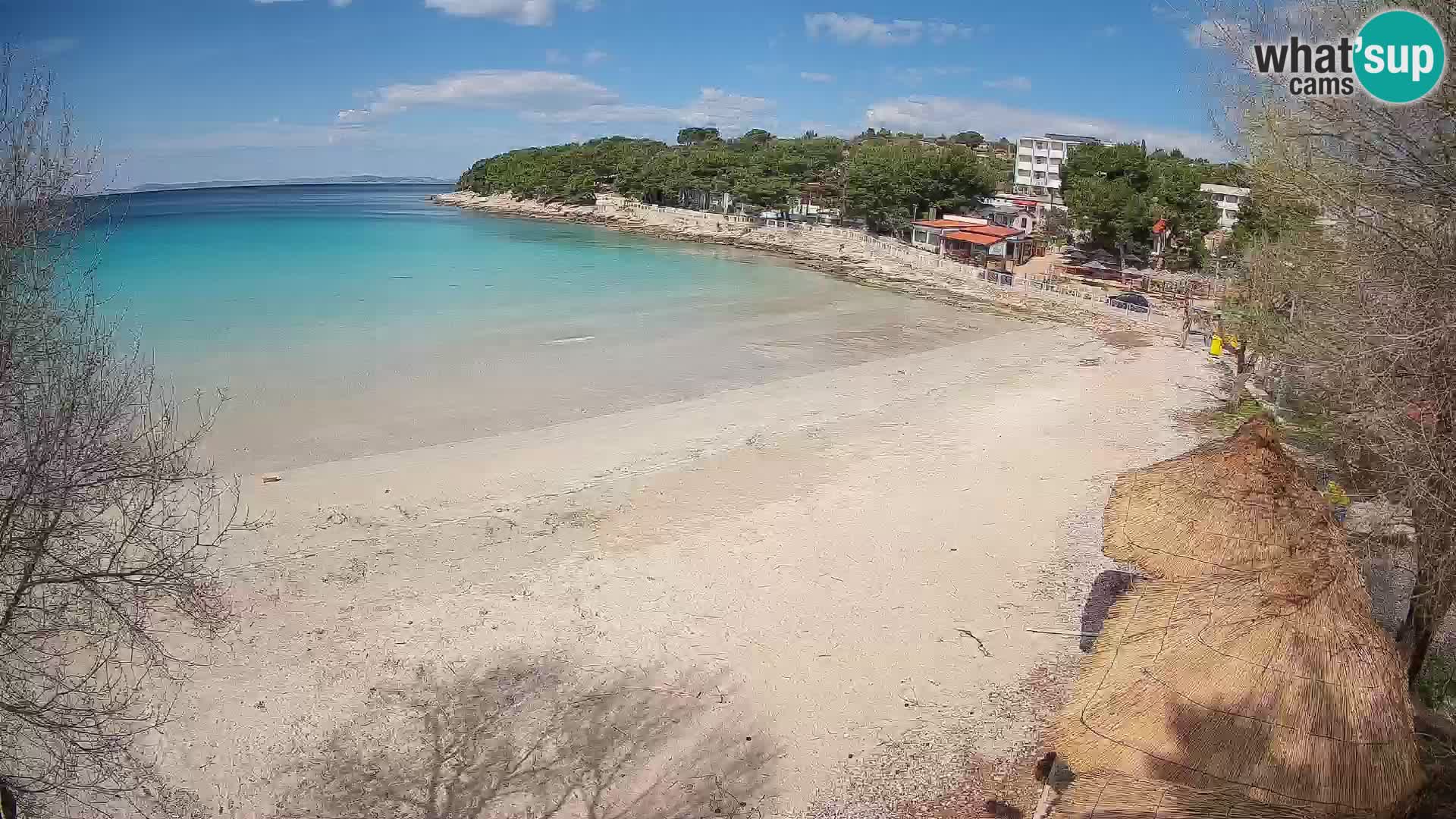 Plaža Slanica Murter – web kamera