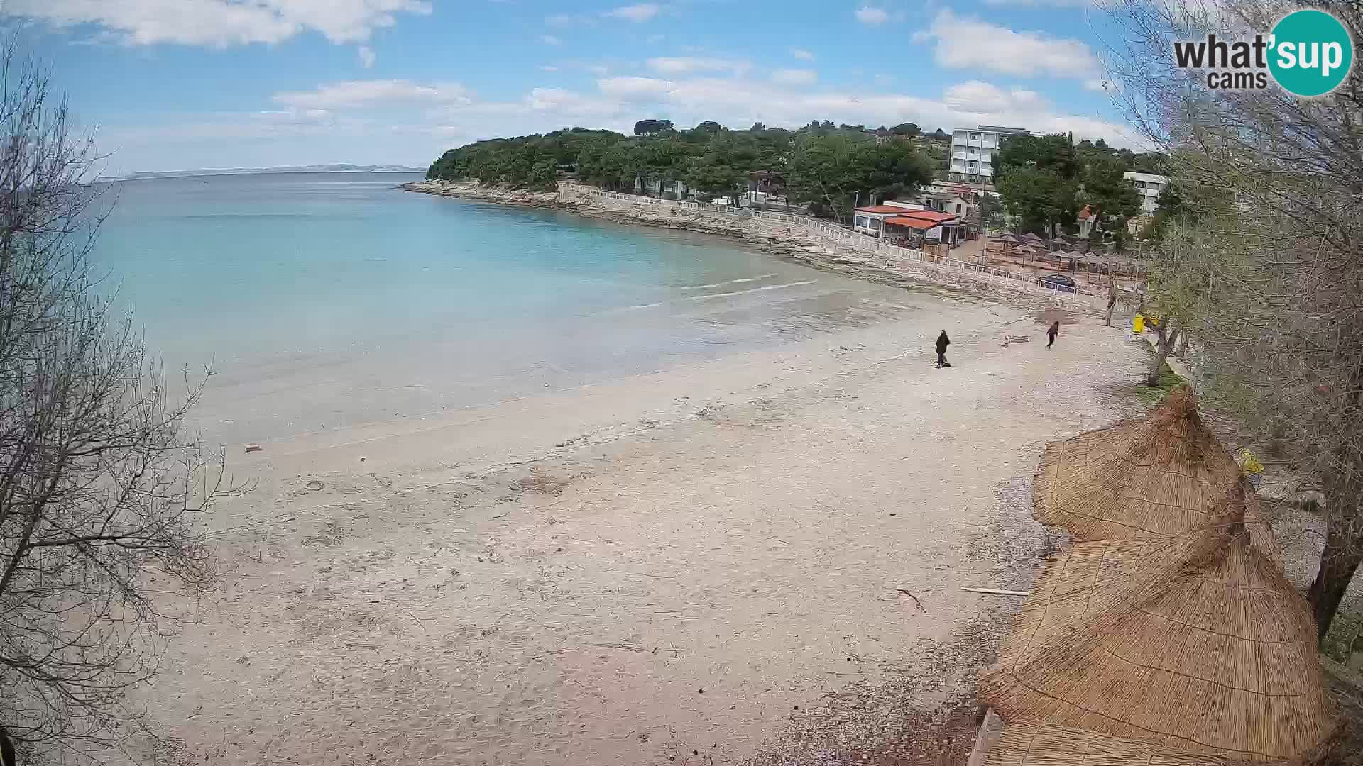 Strand Slanica Murter – webcam