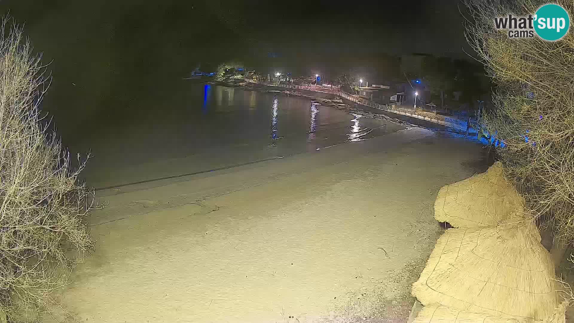 Strand Slanica Murter – webcam