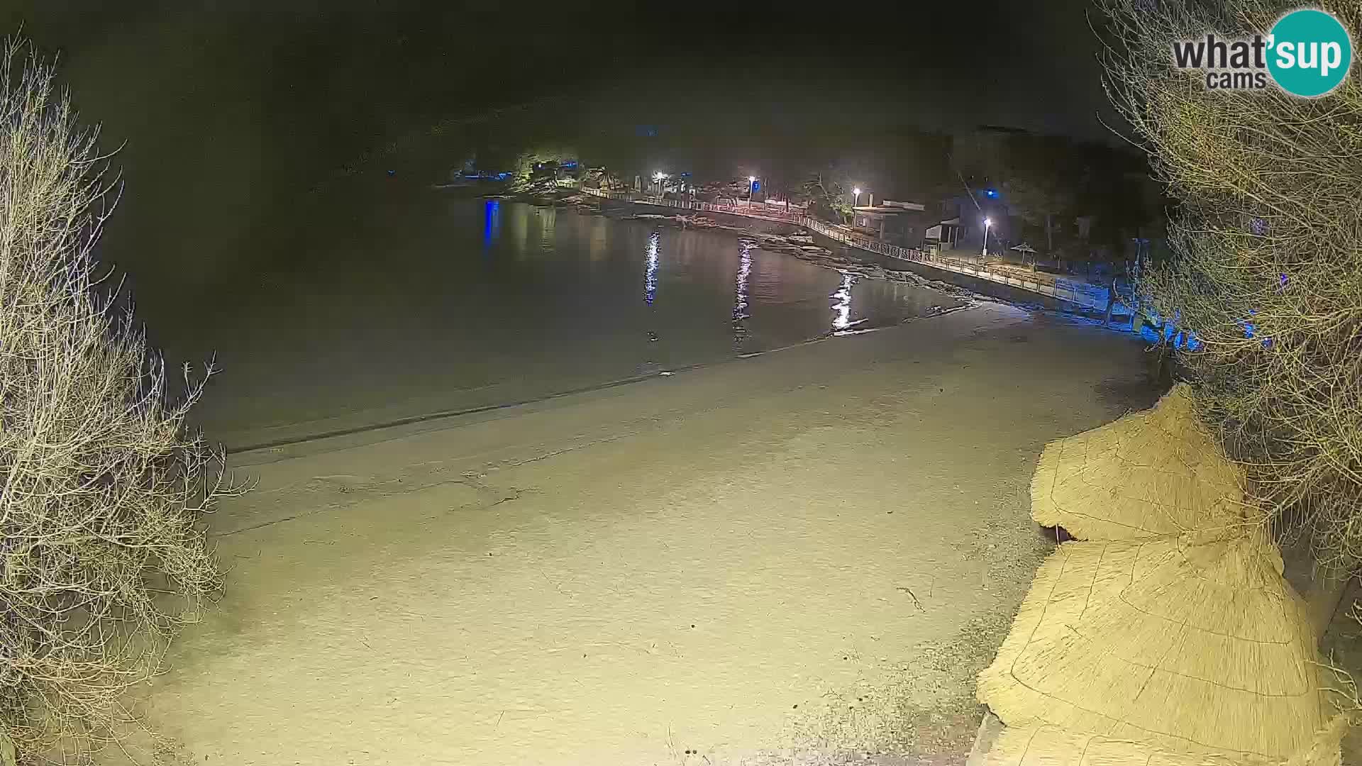 Strand Slanica Murter – webcam