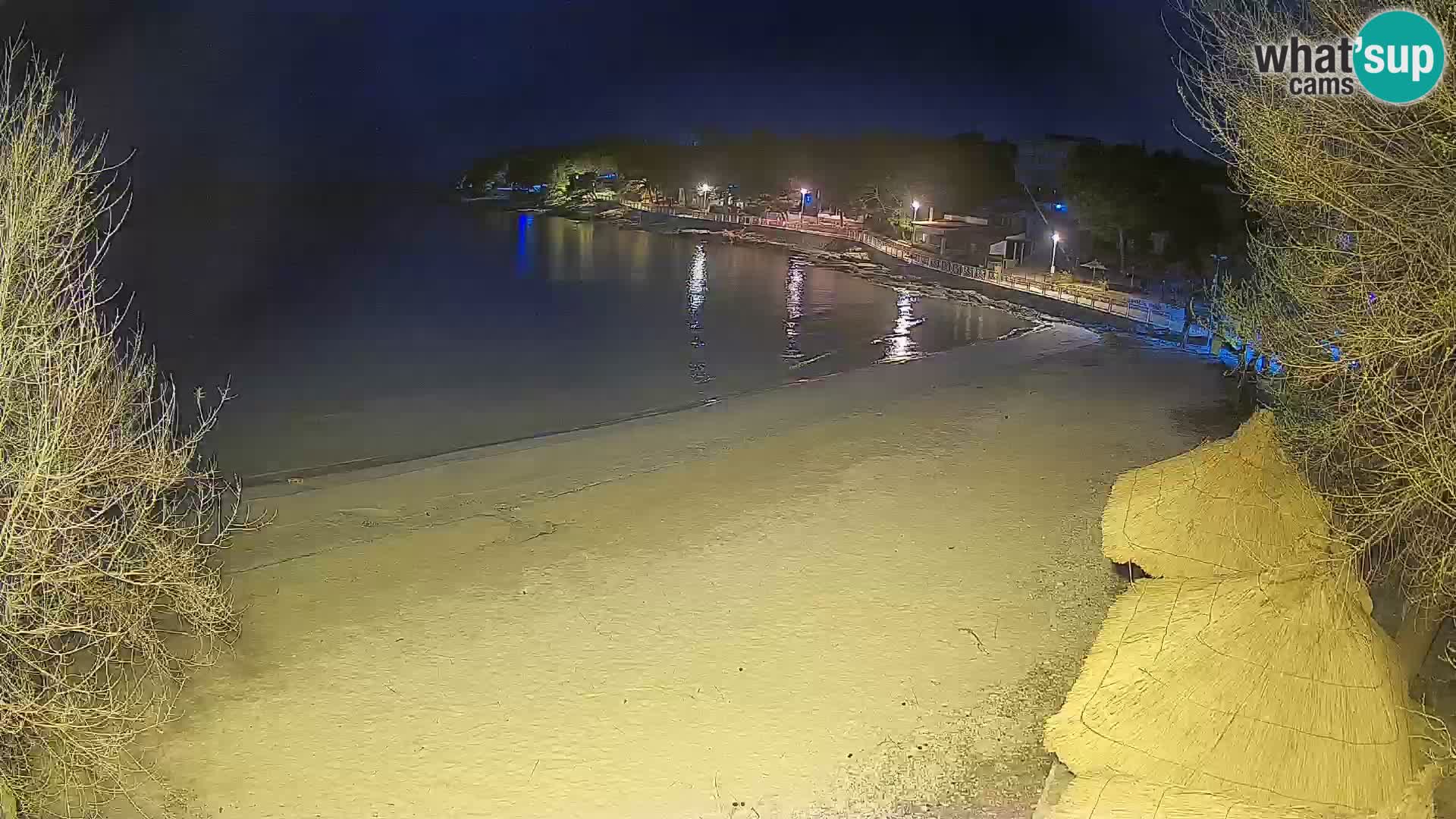 Strand Slanica Murter – webcam