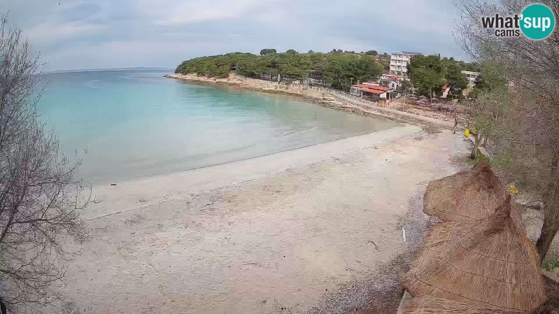 Strand Slanica Murter – webcam