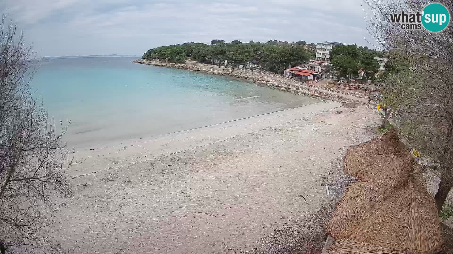 Strand Slanica Murter – webcam