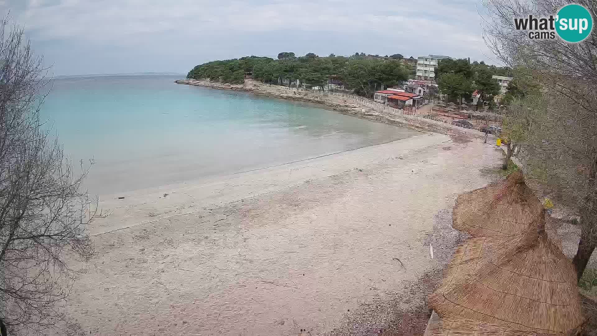 Strand Slanica Murter – webcam