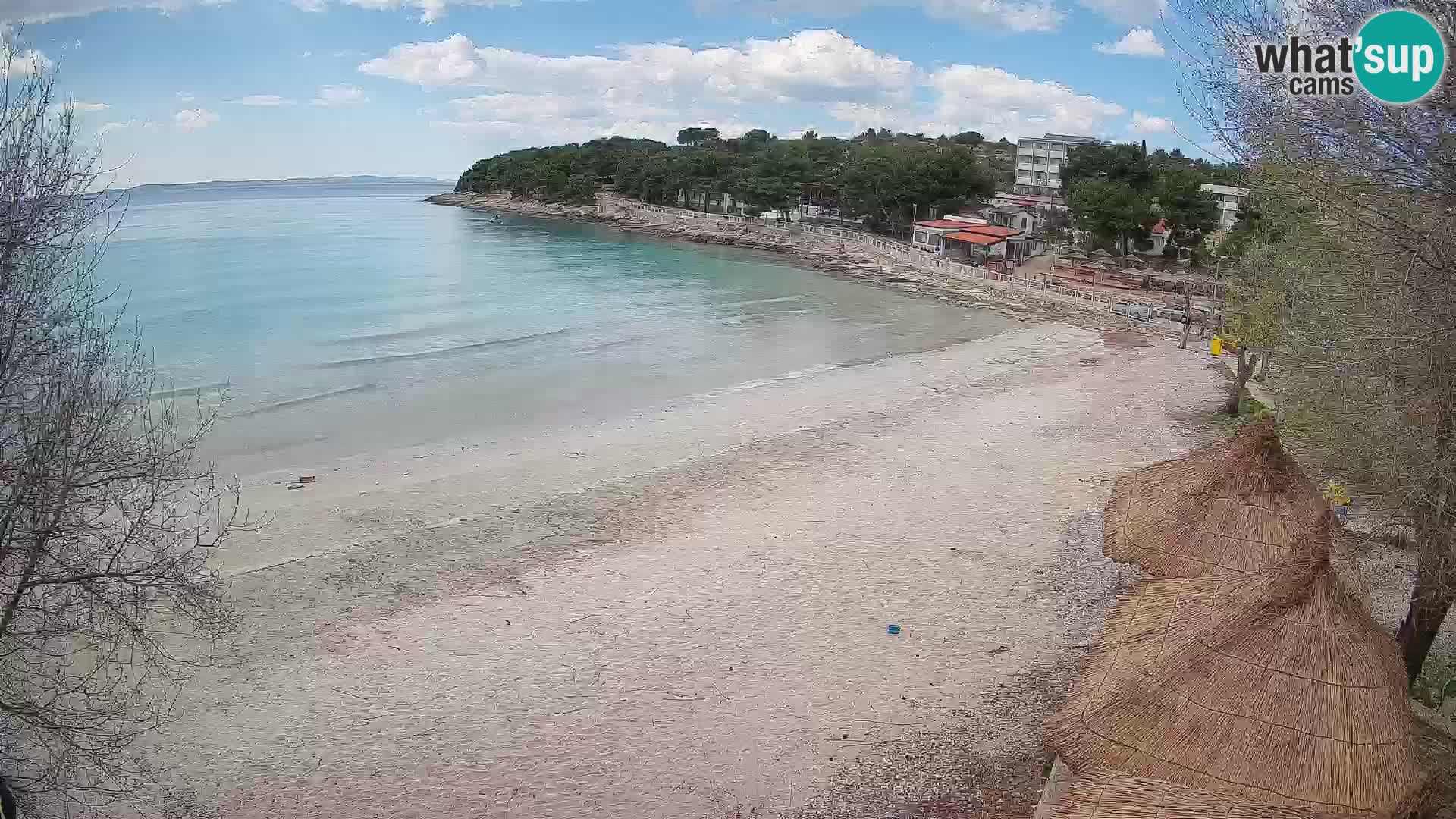 Plaža Slanica Murter – kamera v živo