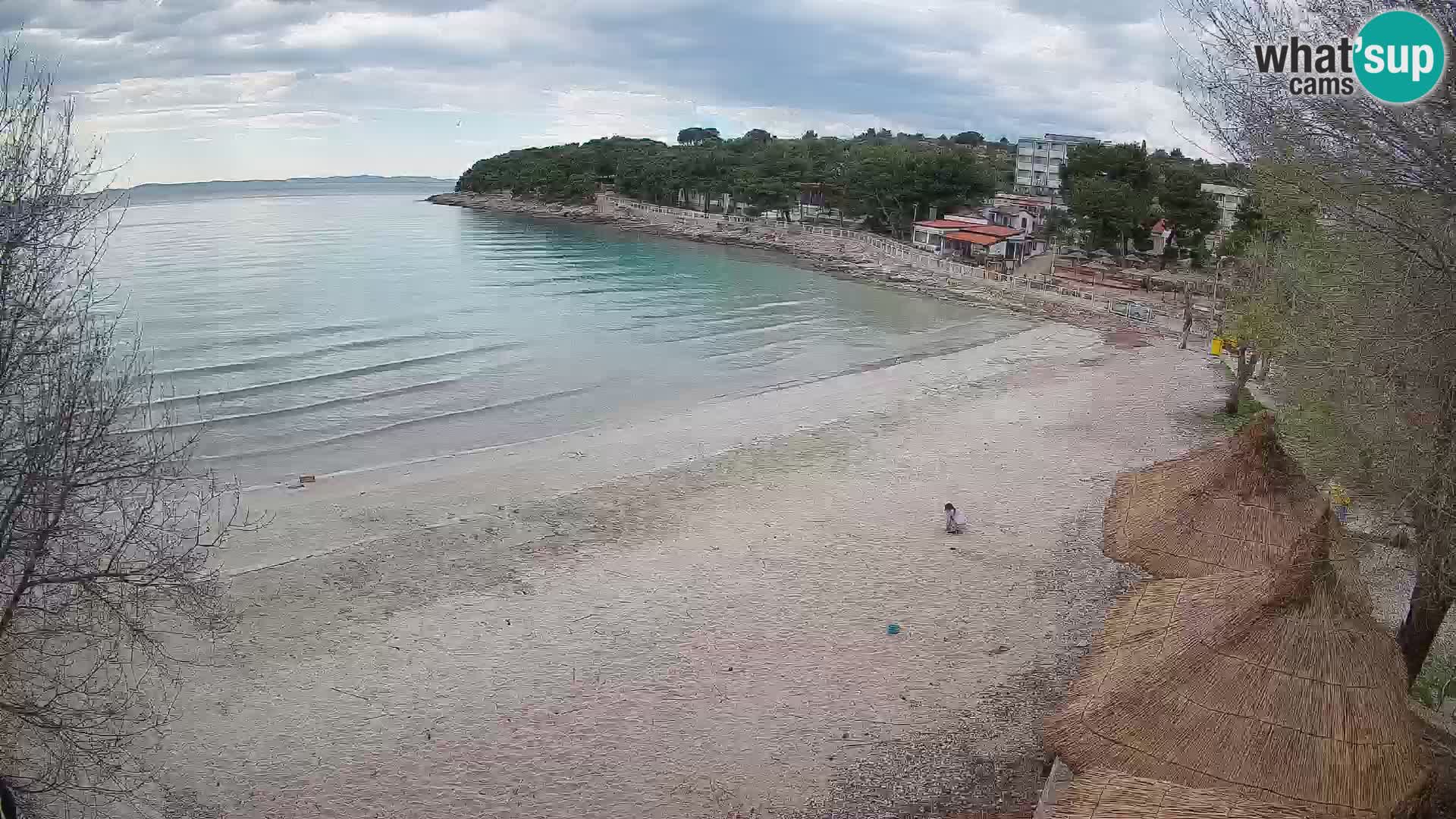 Strand Slanica Murter – webcam