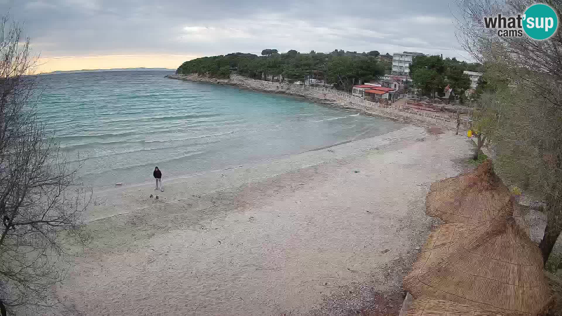 Plaža Slanica Murter – web kamera