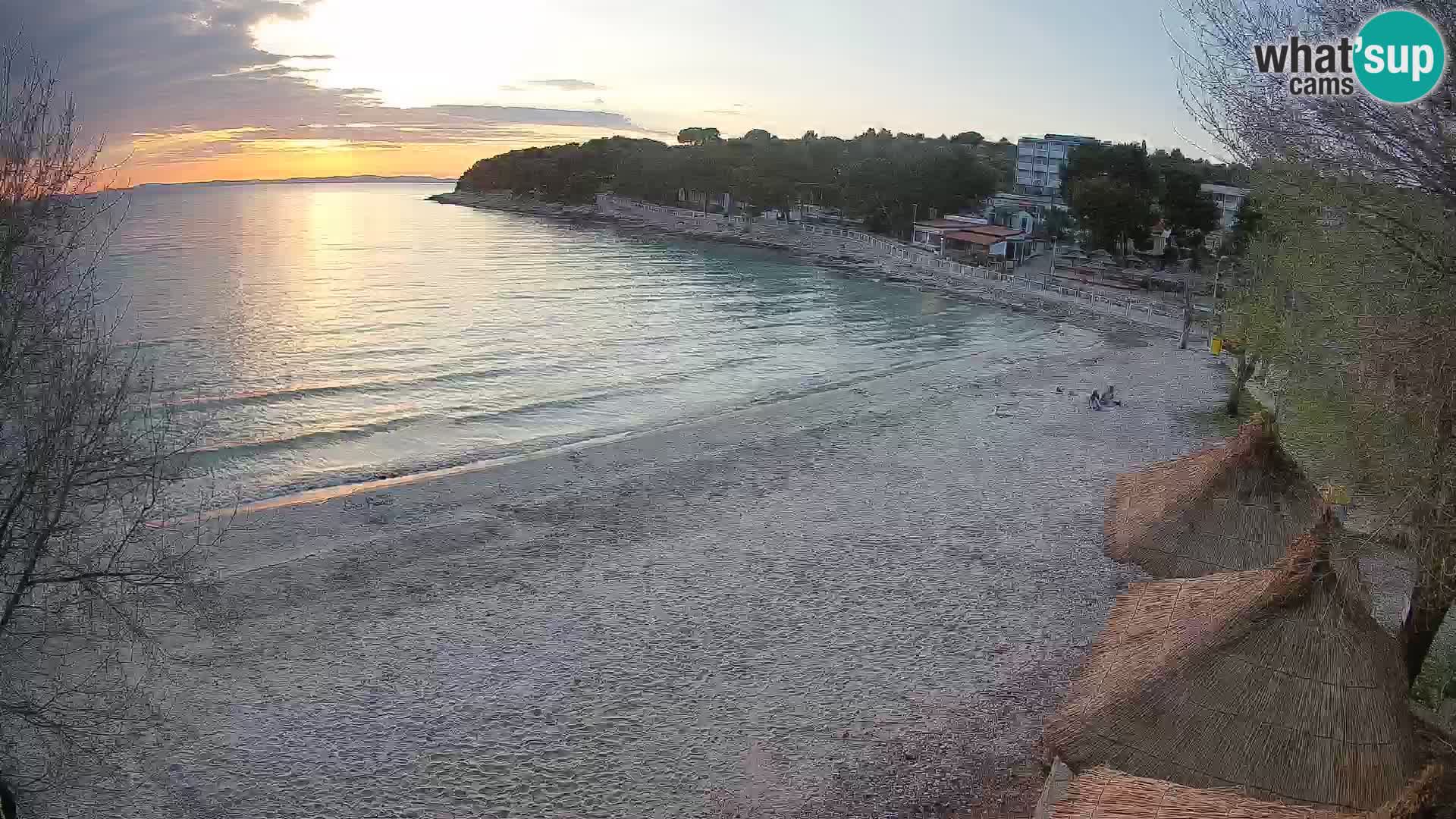 Plaža Slanica Murter – web kamera