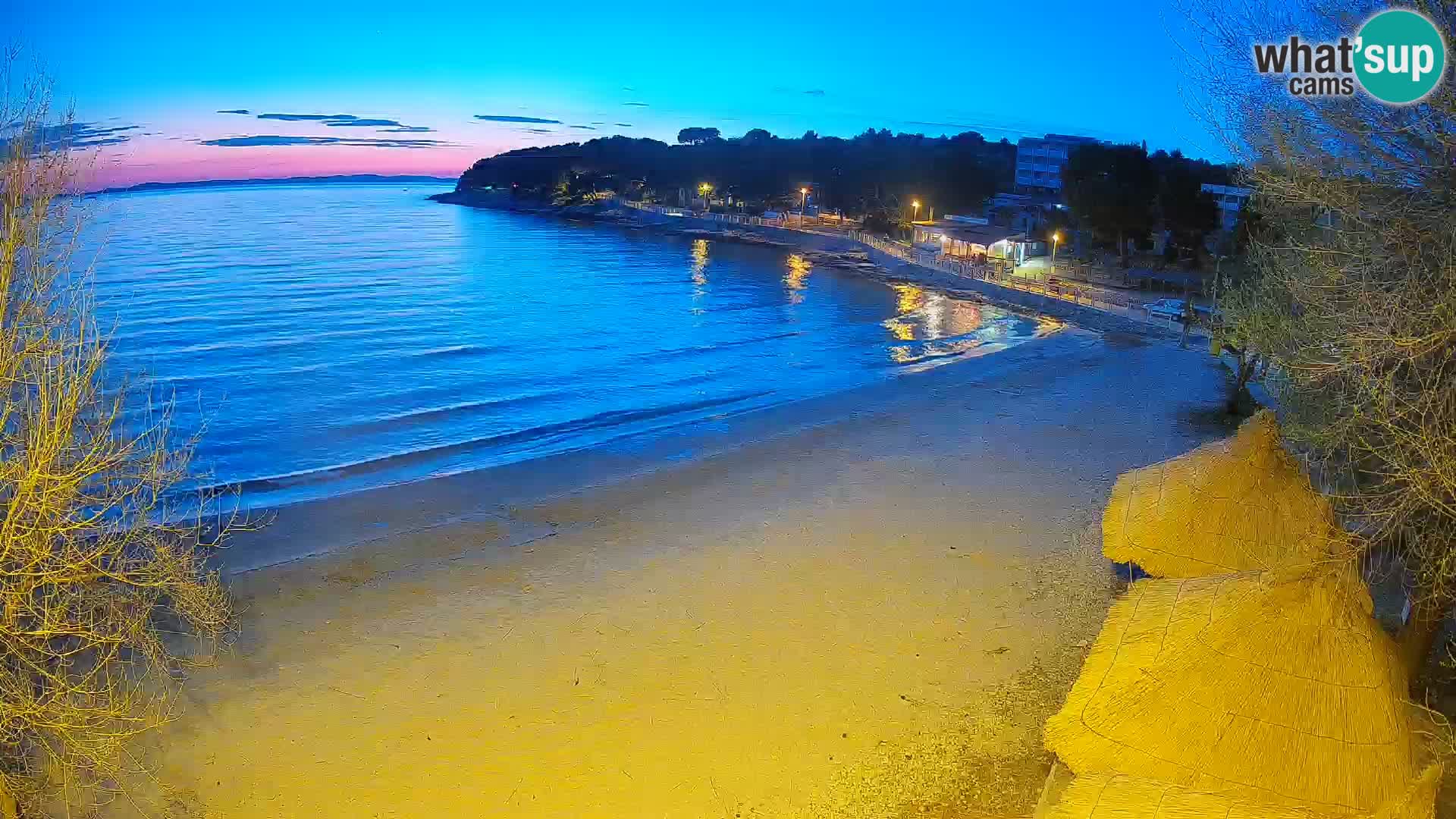 Plaža Slanica Murter – web kamera