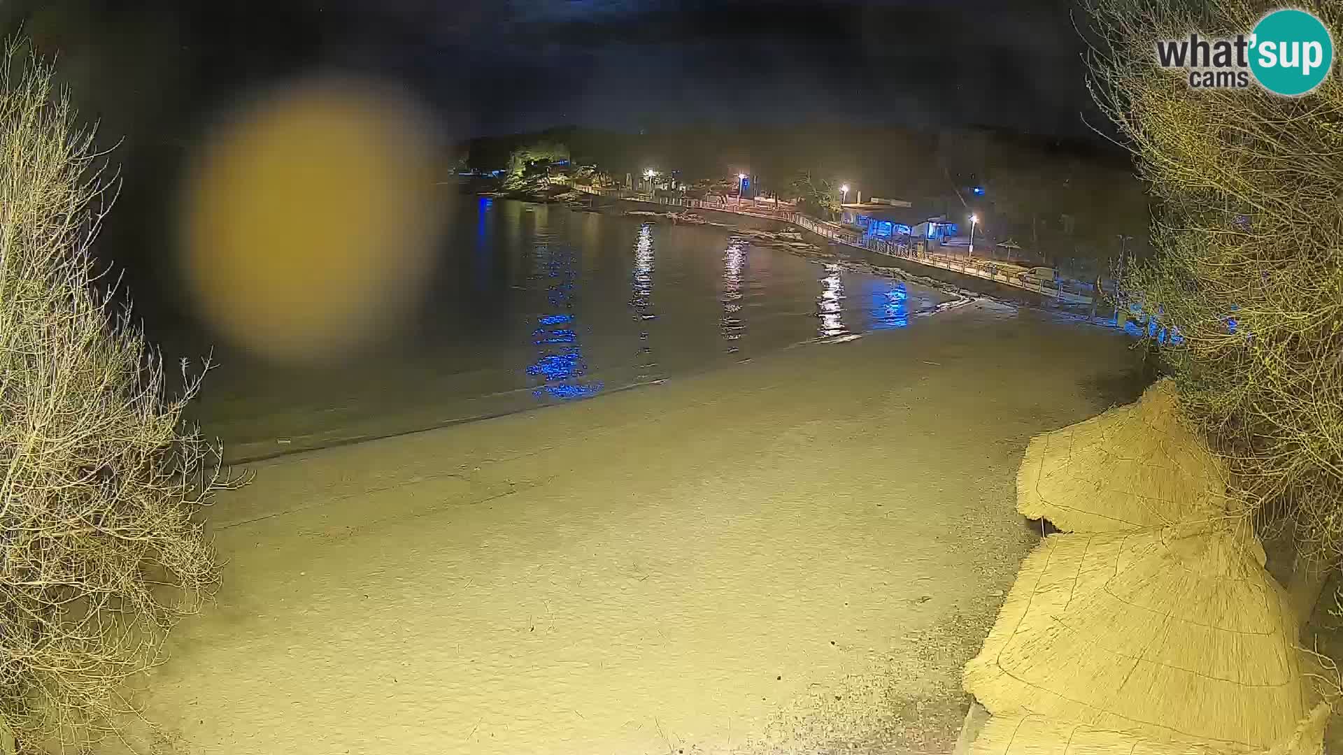 Strand Slanica Murter – webcam