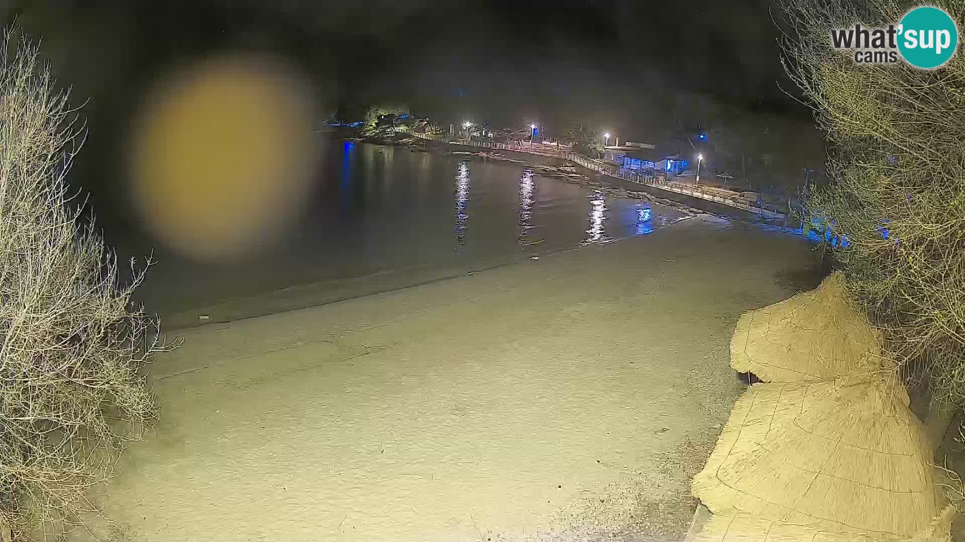 Strand Slanica Murter – webcam