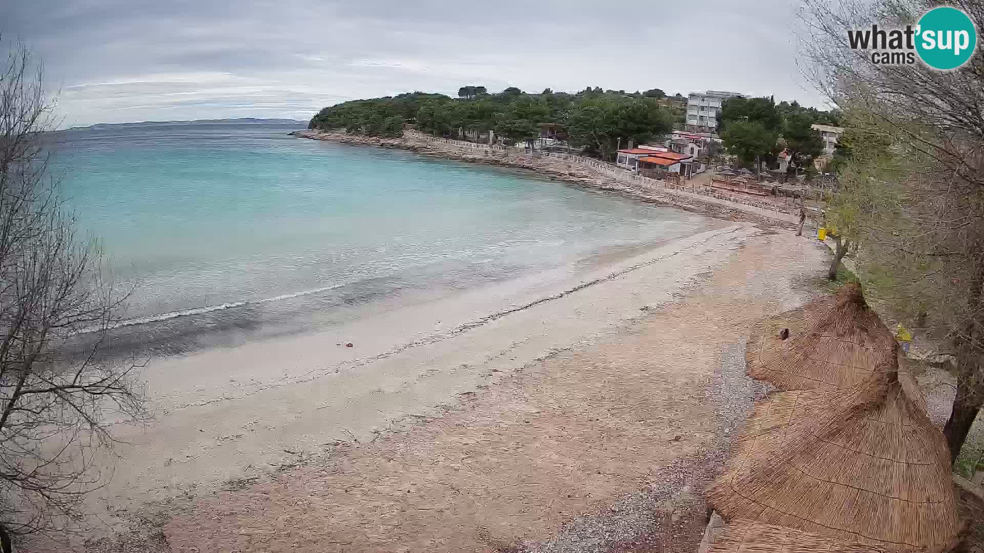 Plaža Slanica Murter – web kamera