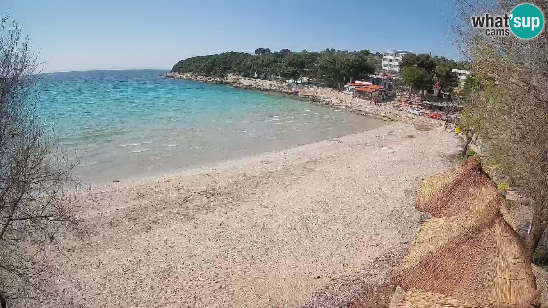 Plaža Slanica Murter – web kamera