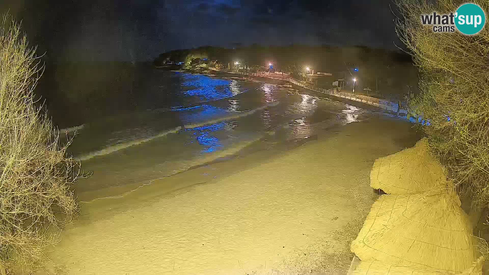 Strand Slanica Murter – webcam