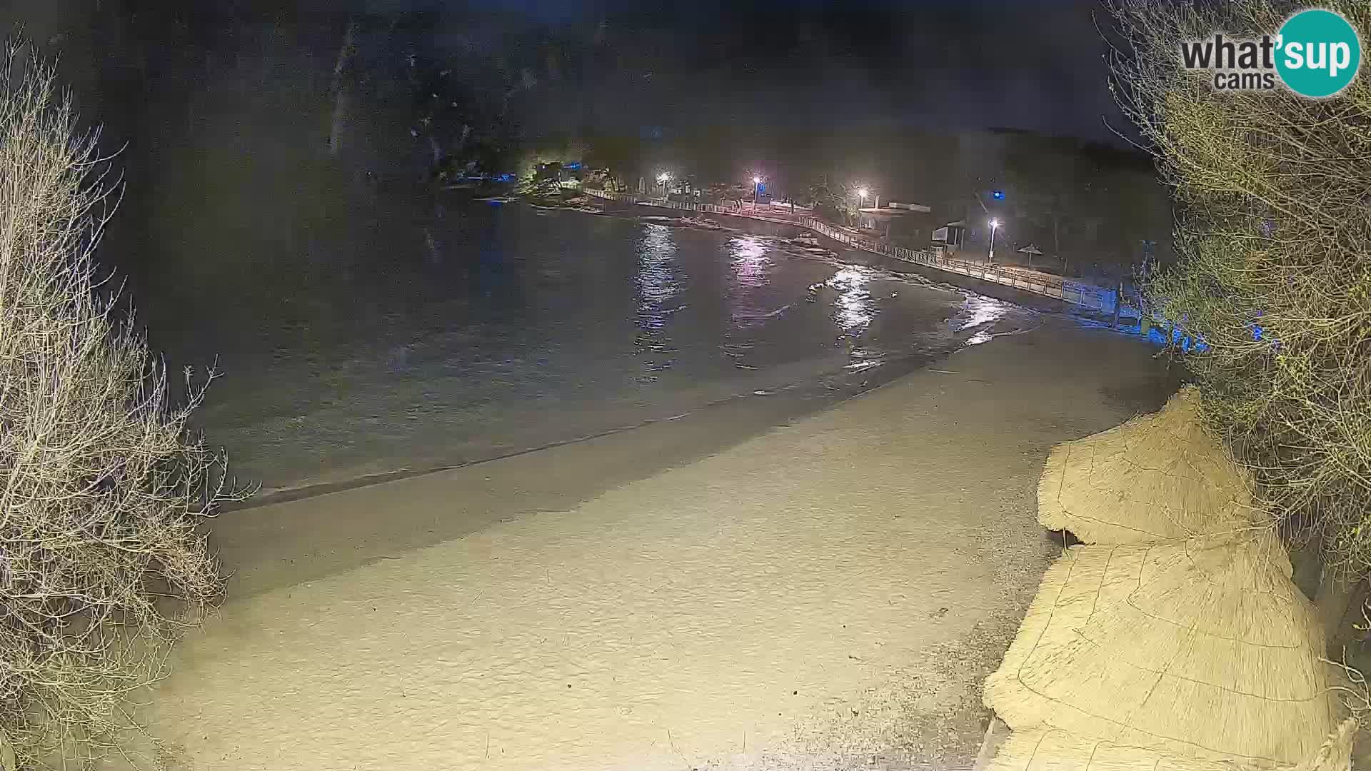 Strand Slanica Murter – webcam