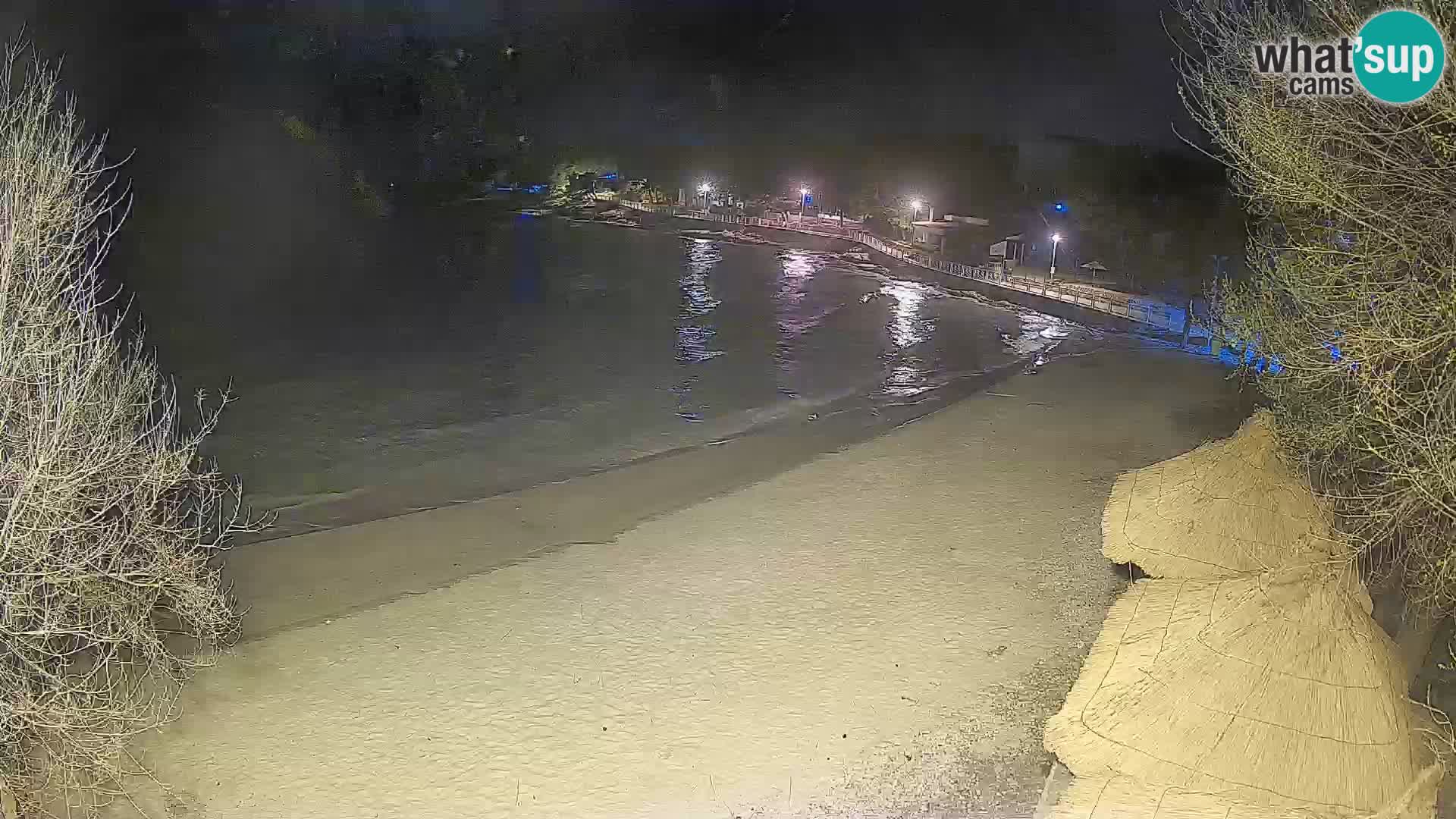 Strand Slanica Murter – webcam