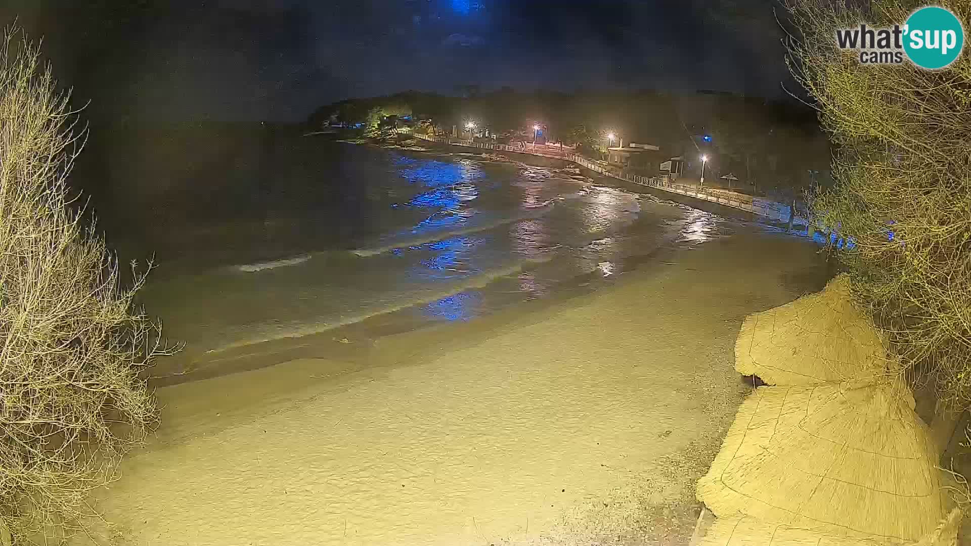 Plaža Slanica Murter – web kamera