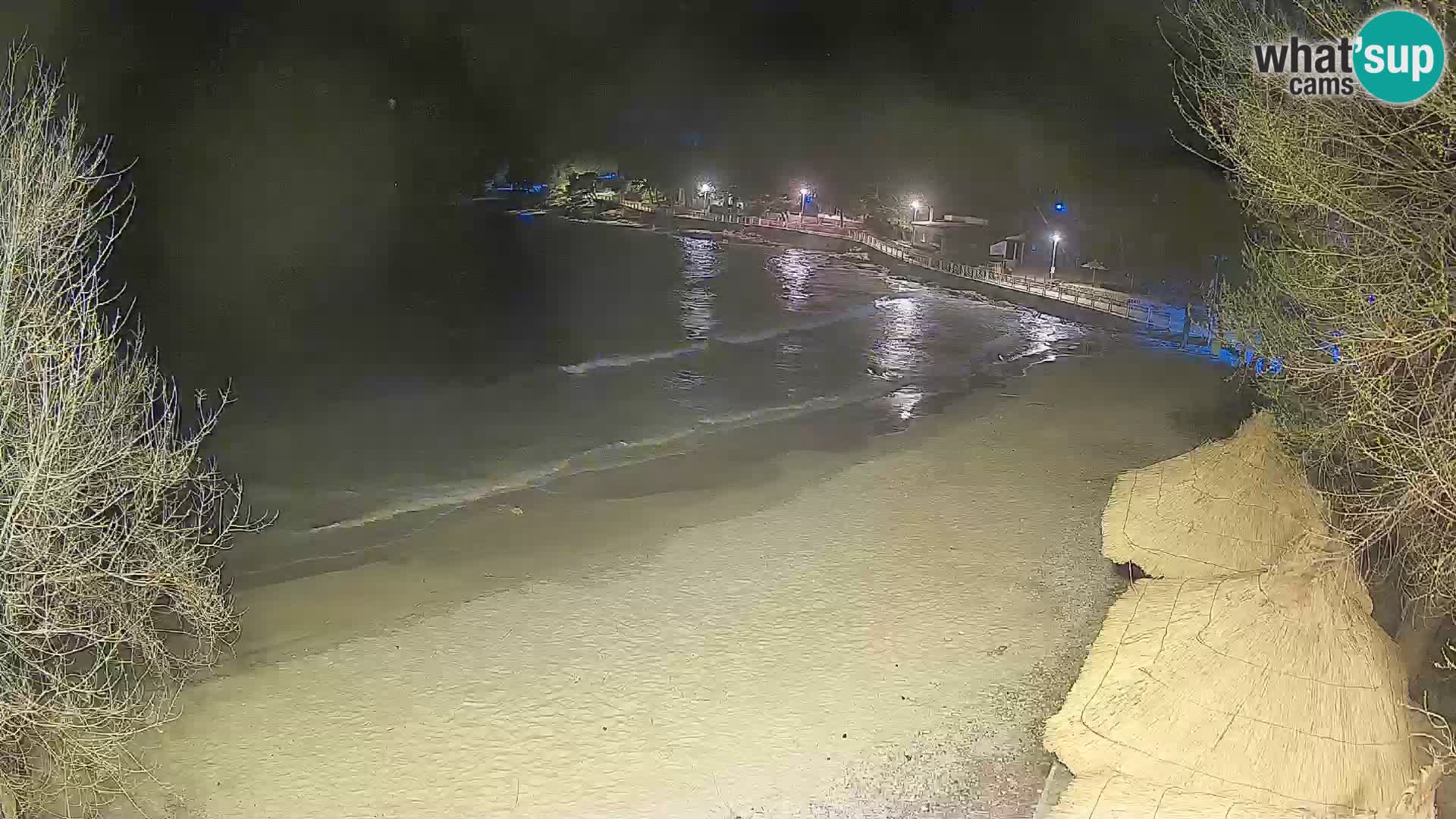 Strand Slanica Murter – webcam