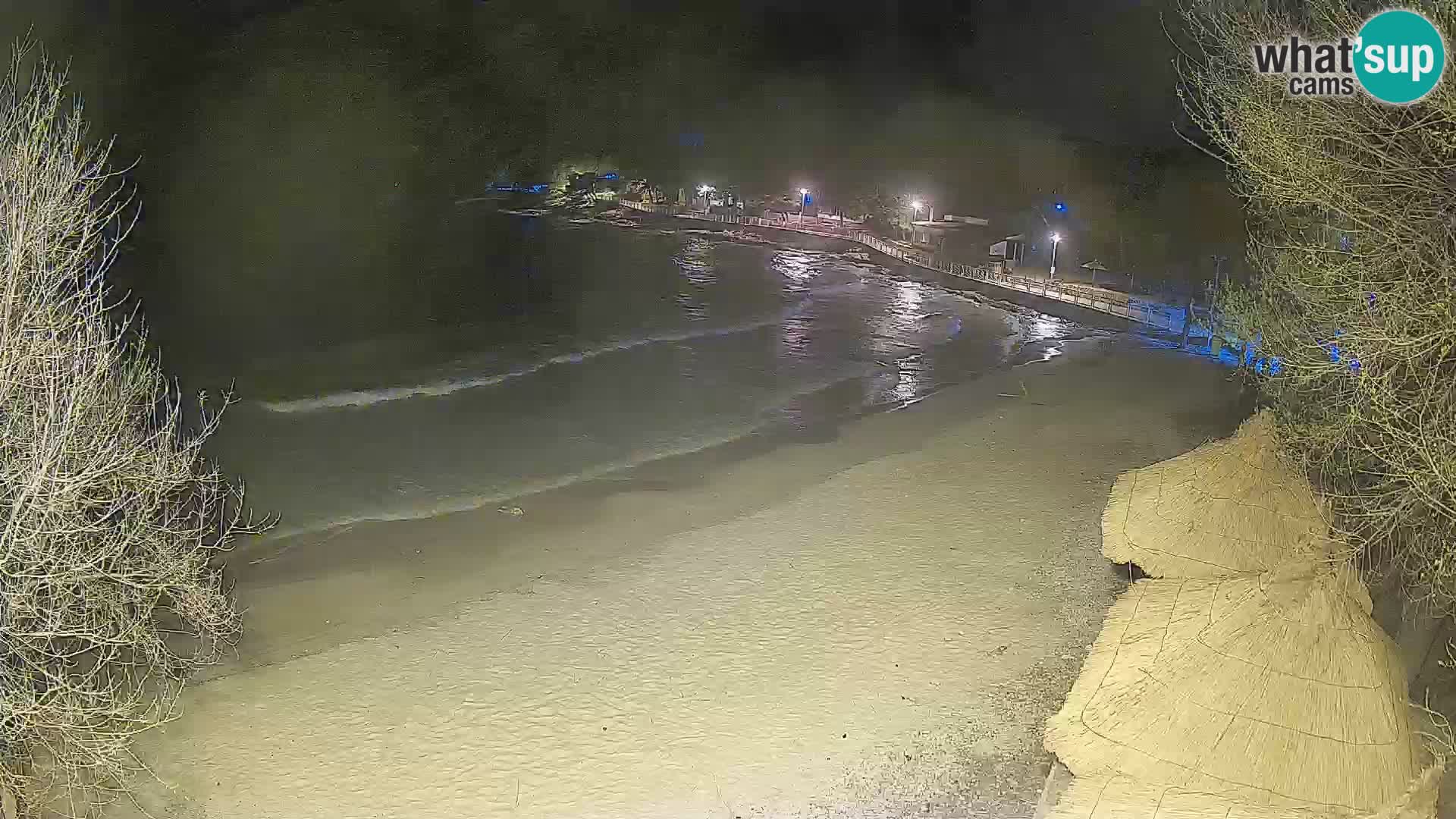 Plaža Slanica Murter – web kamera