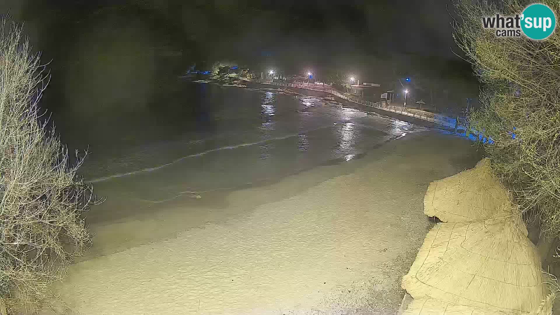 Plaža Slanica Murter – web kamera