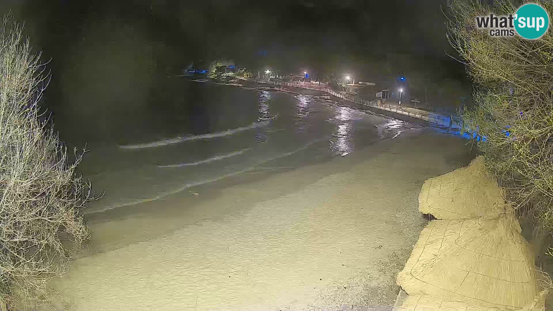 Strand Slanica Murter – webcam