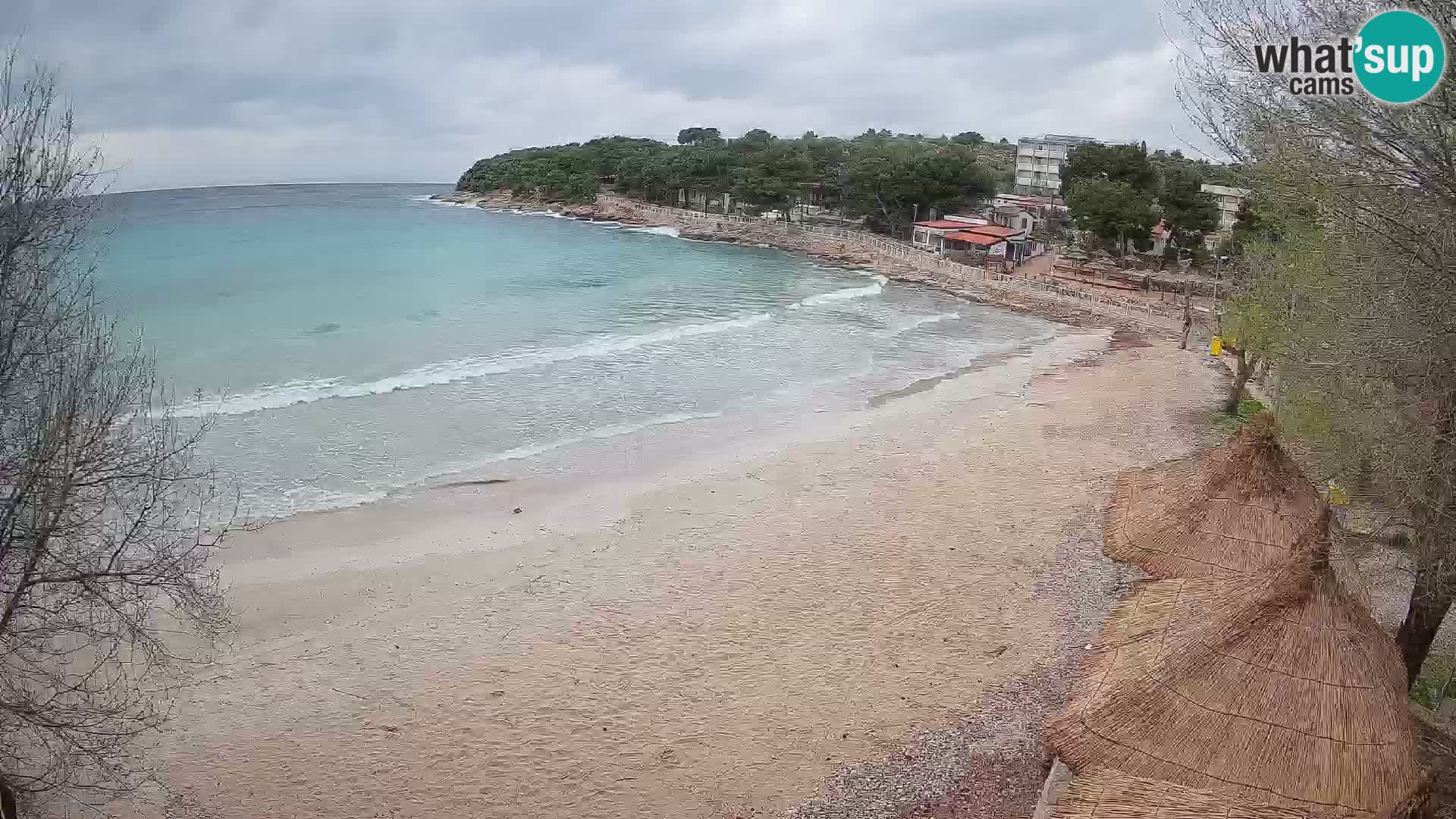Plaža Slanica Murter – kamera v živo