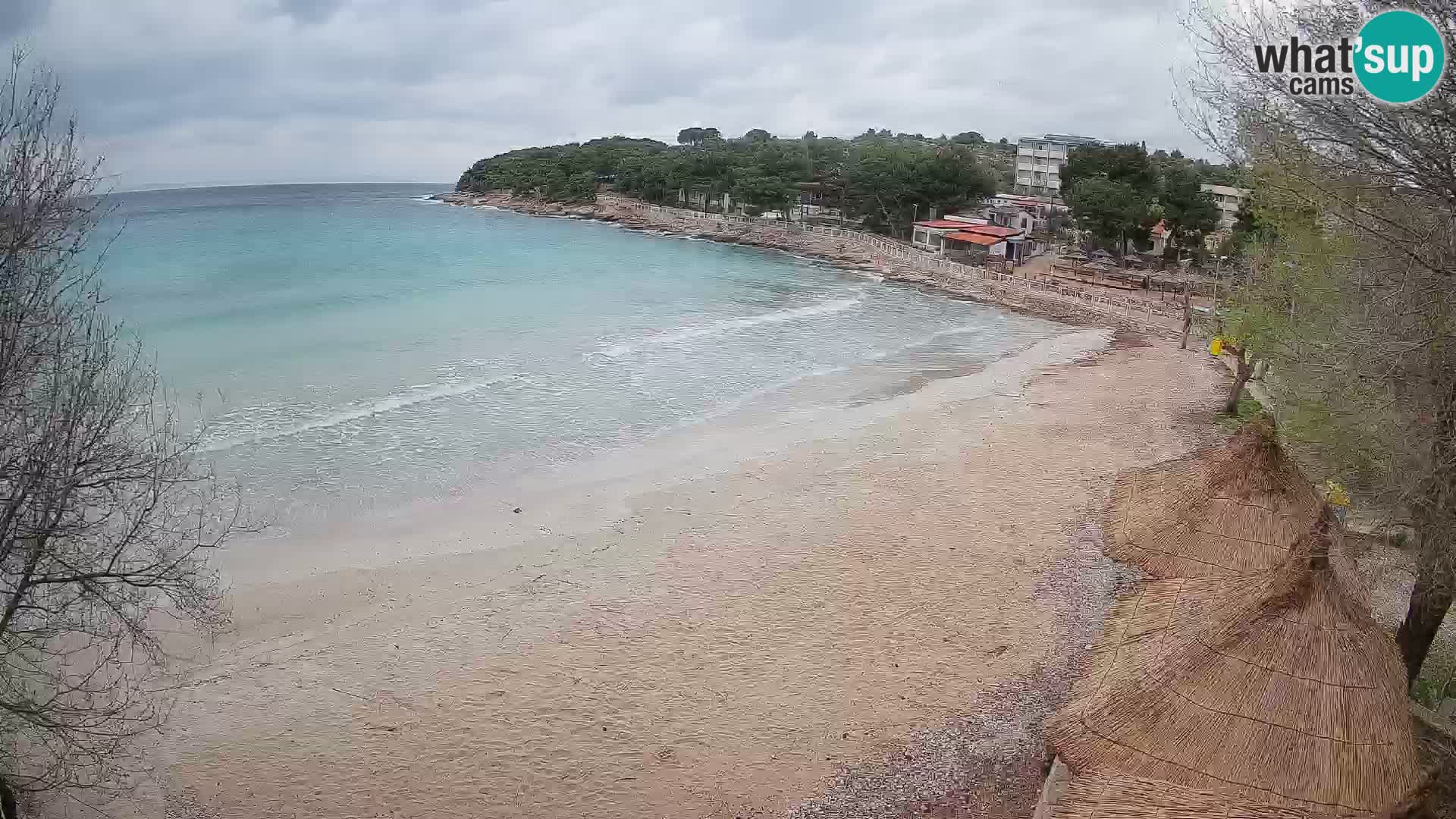 Strand Slanica Murter – webcam