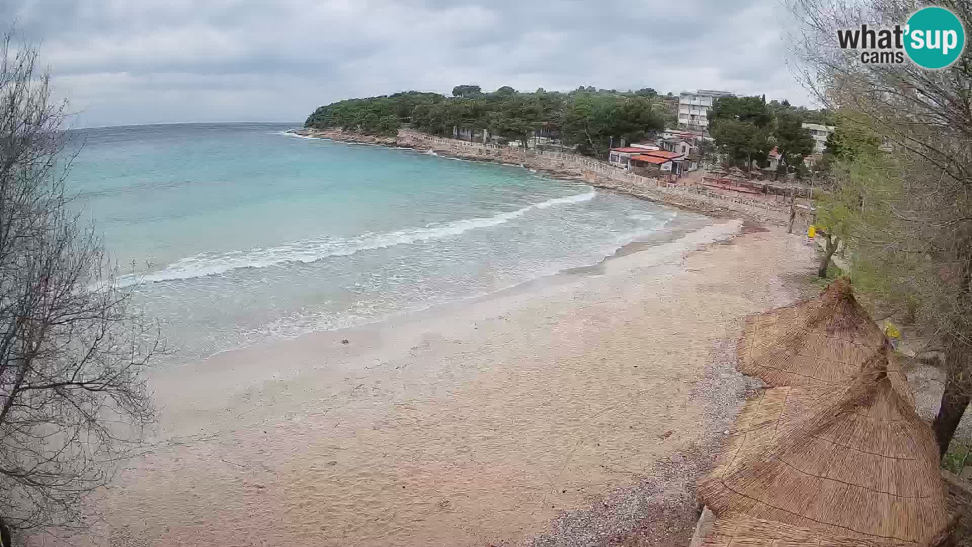 Strand Slanica Murter – webcam