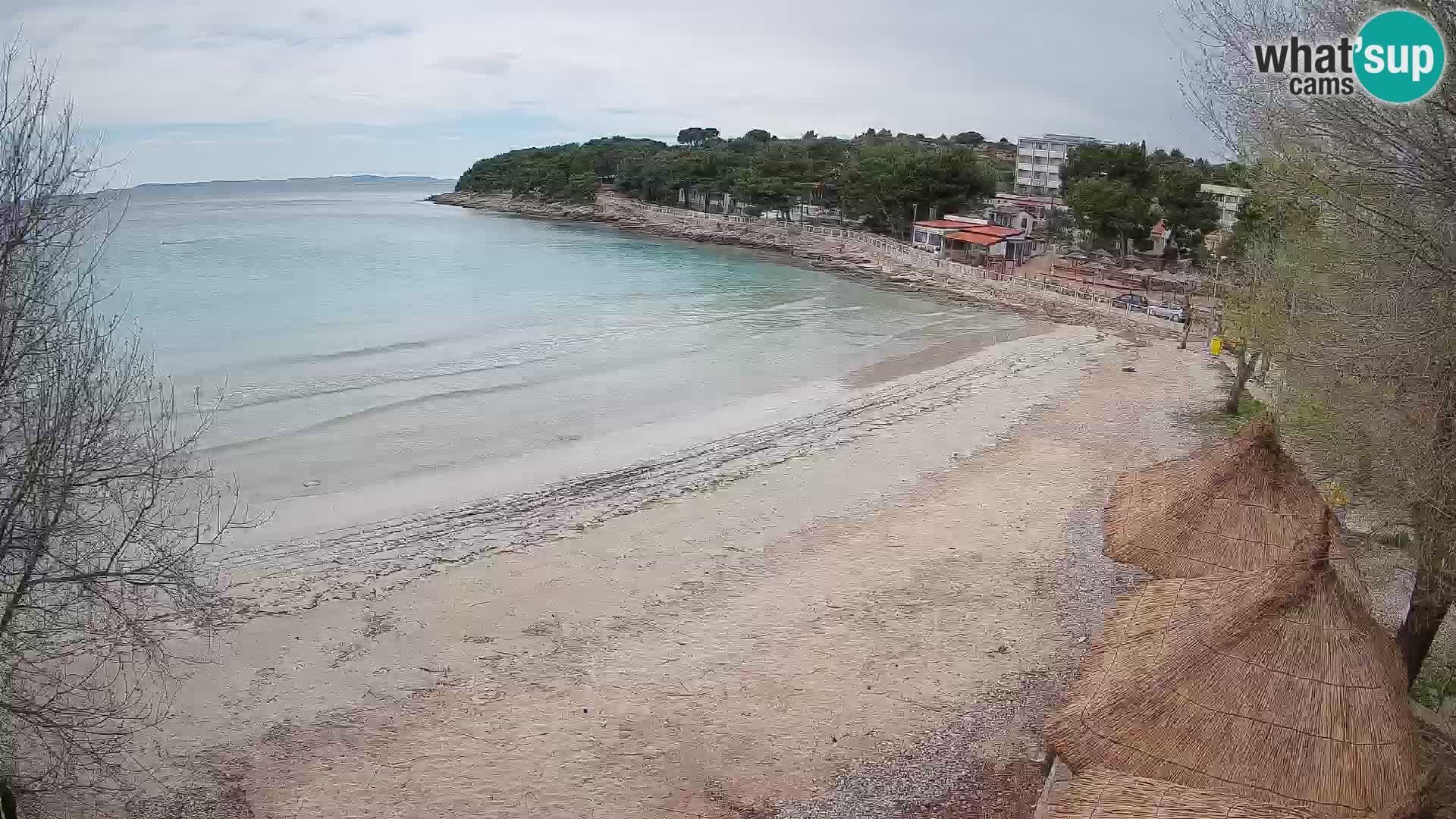 Plaža Slanica Murter – web kamera