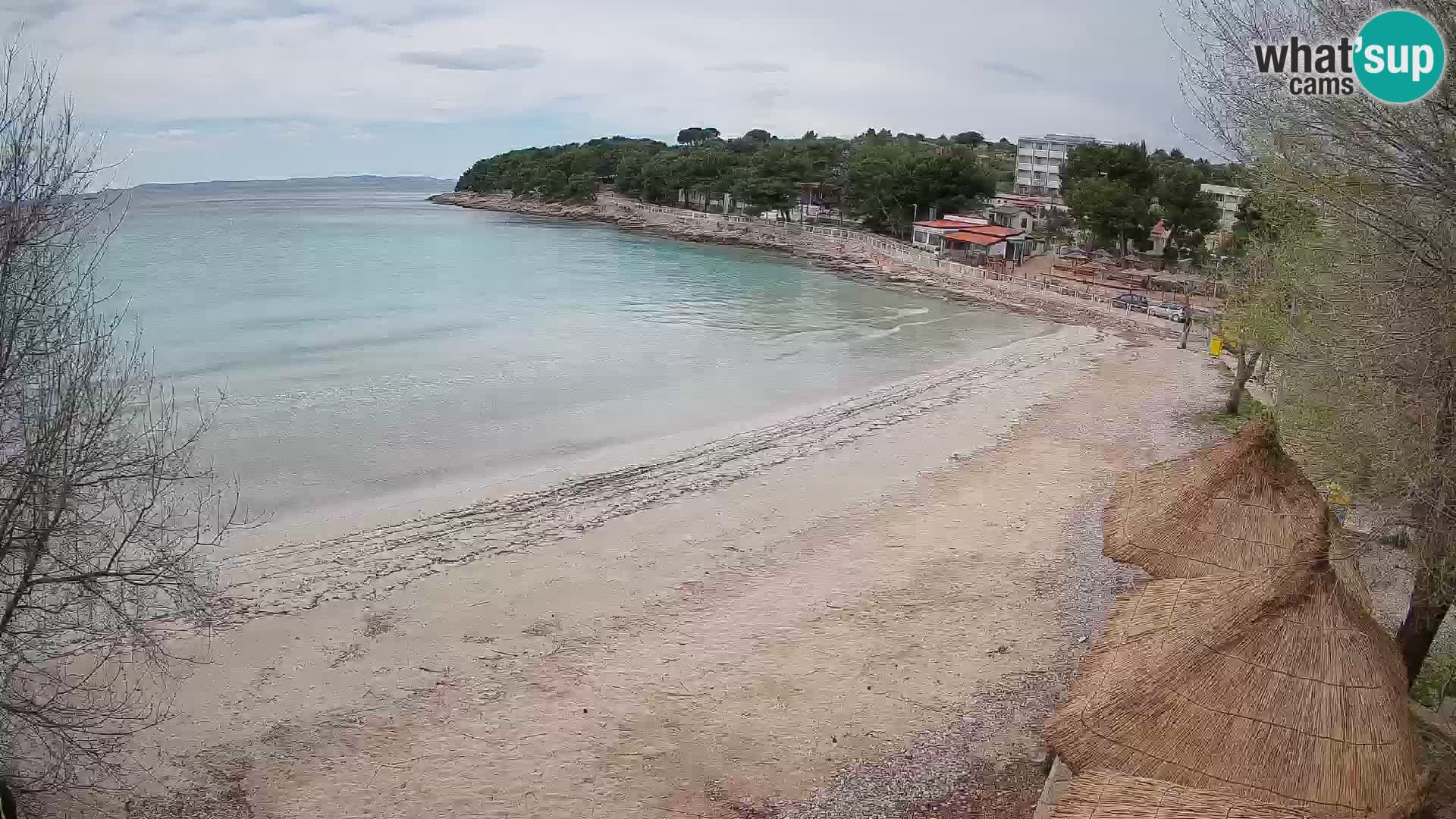 Plaža Slanica Murter – web kamera