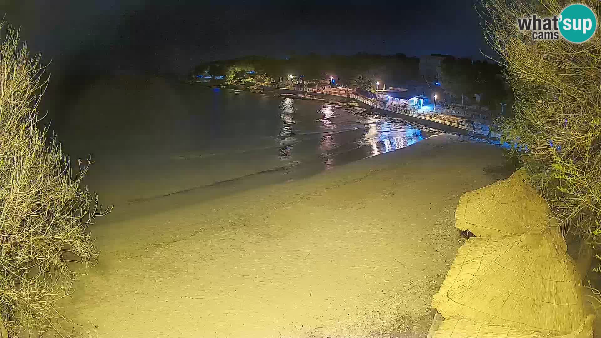 Plaža Slanica Murter – web kamera