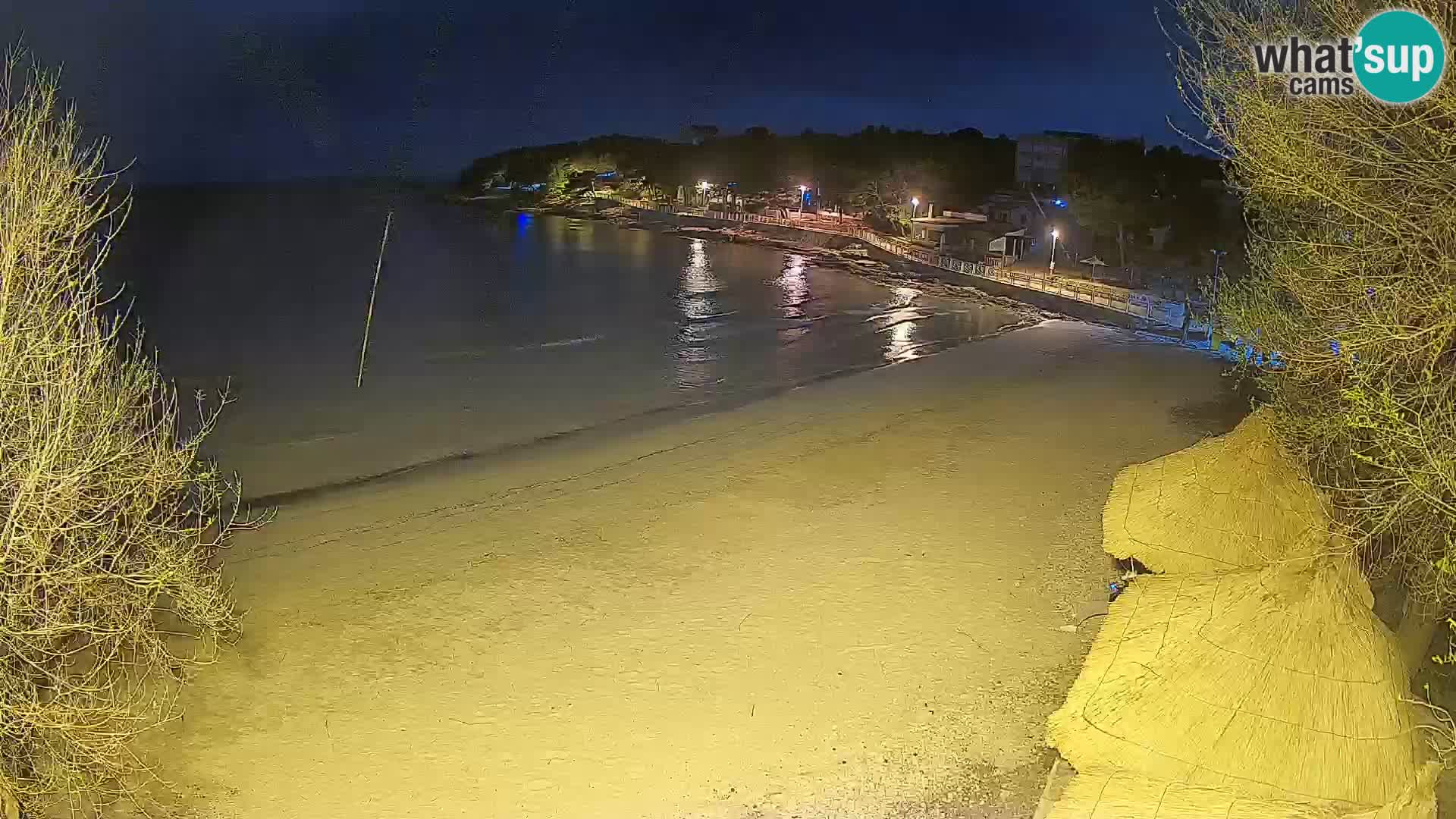 Plaža Slanica Murter – web kamera