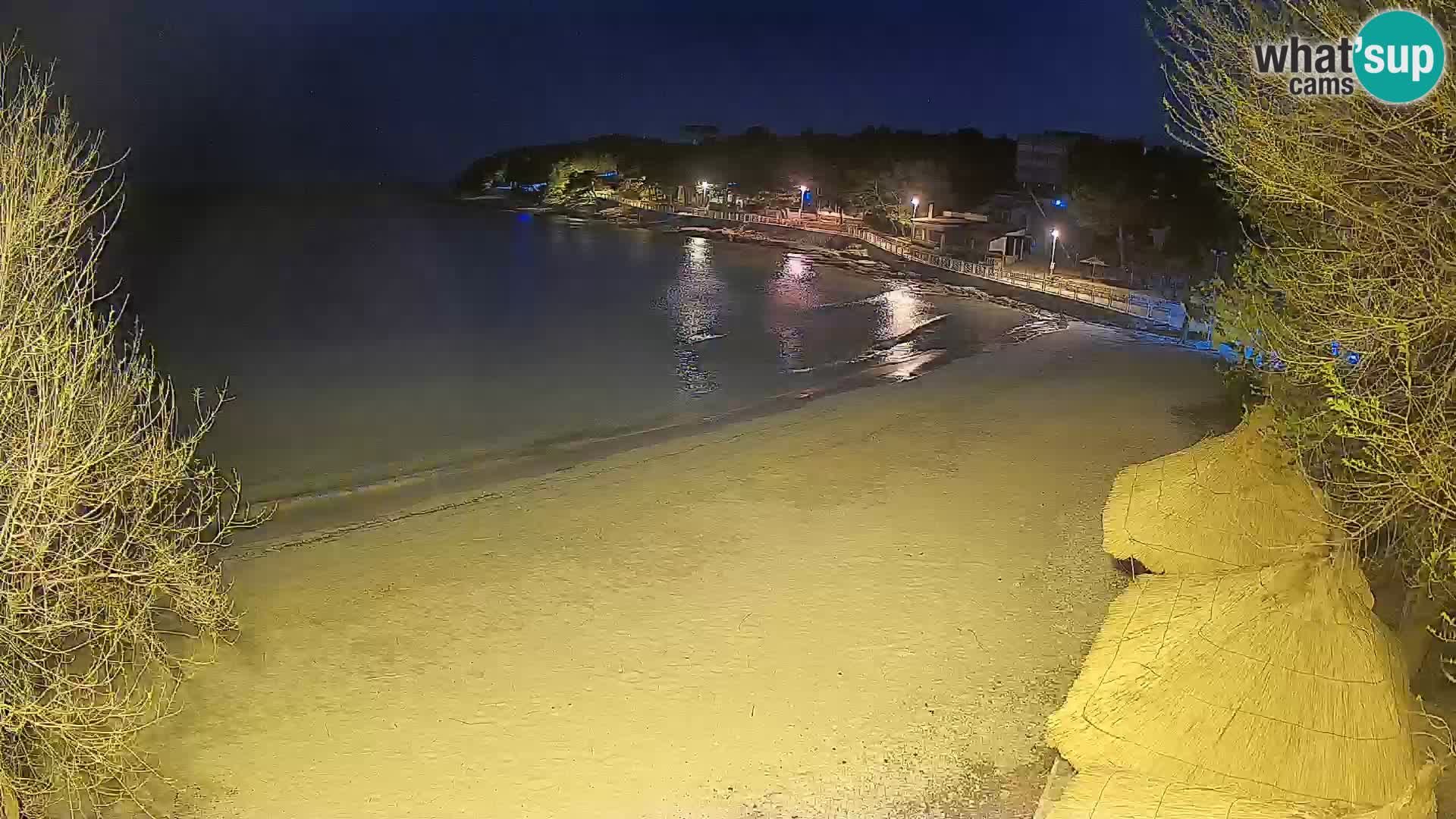 Plaža Slanica Murter – web kamera