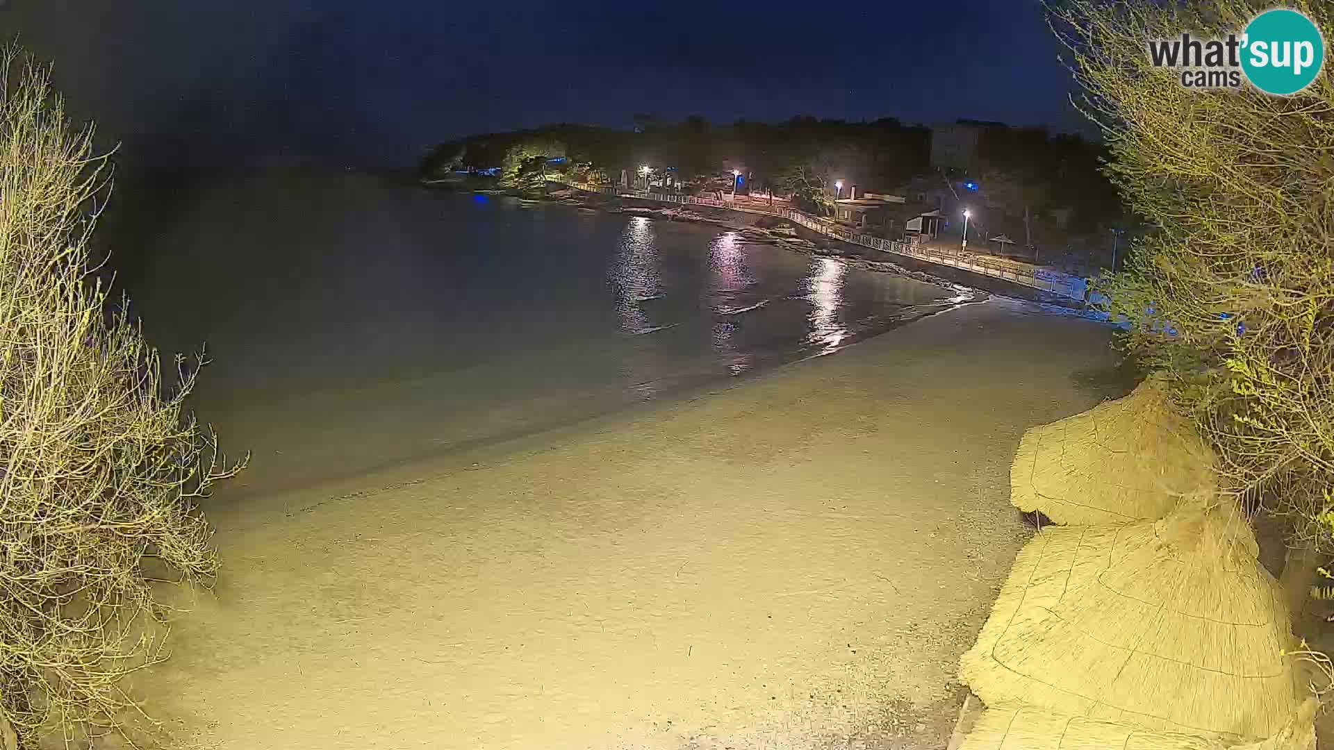 Plaža Slanica Murter – web kamera