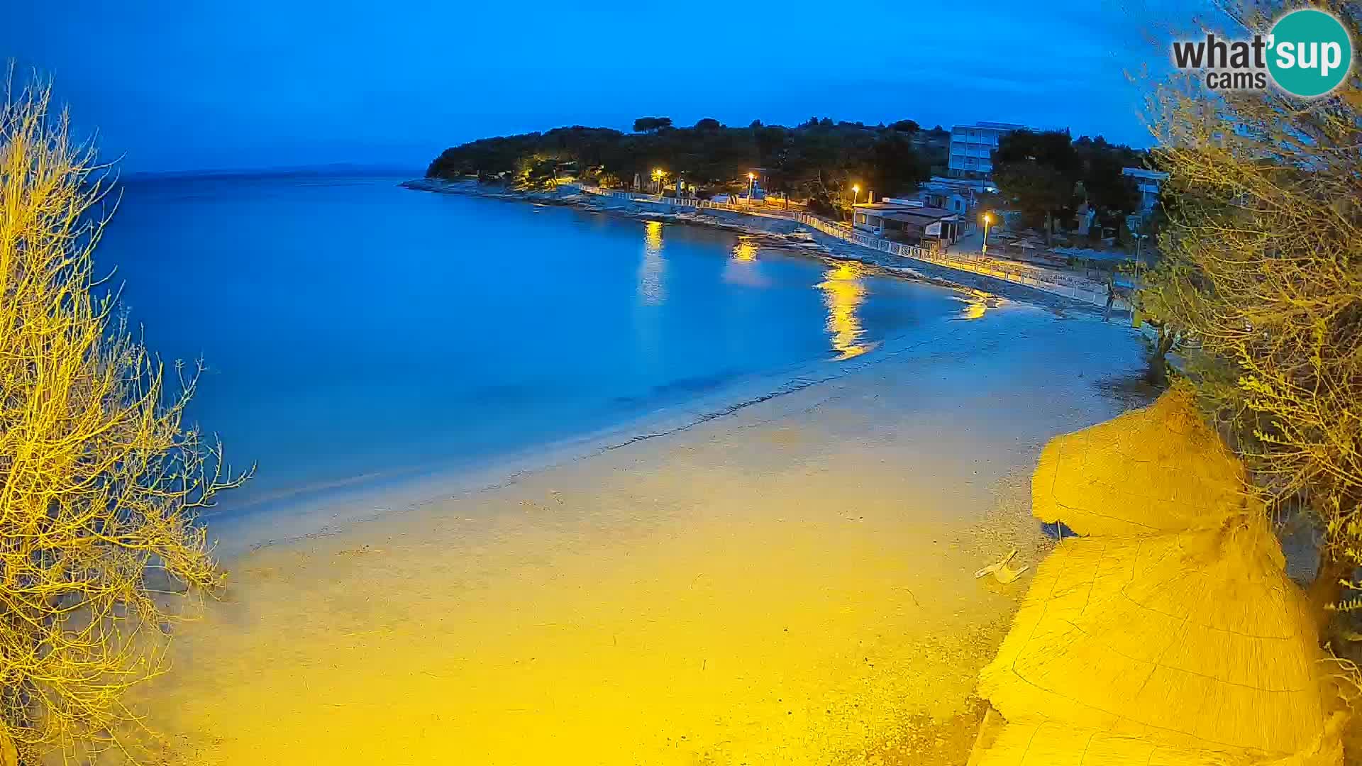 Plaža Slanica Murter – web kamera