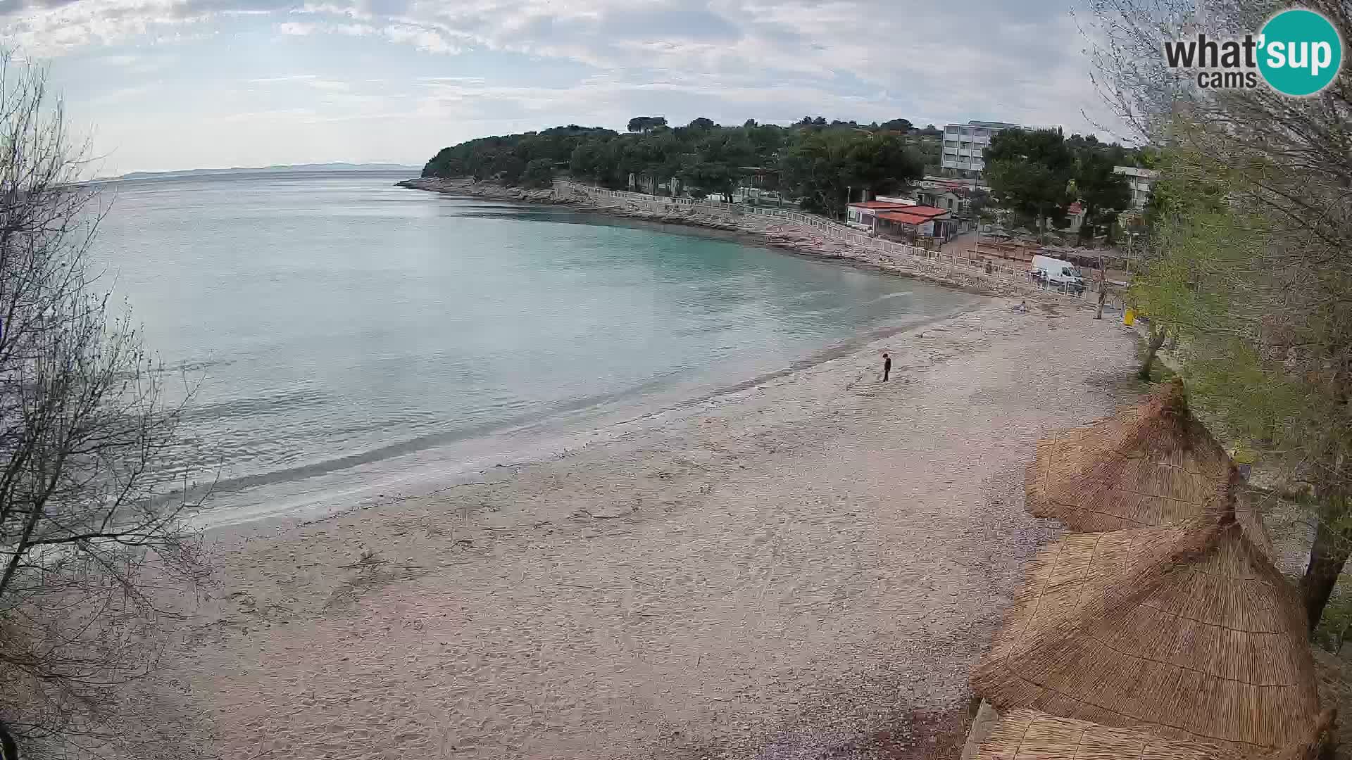 Plaža Slanica Murter – web kamera