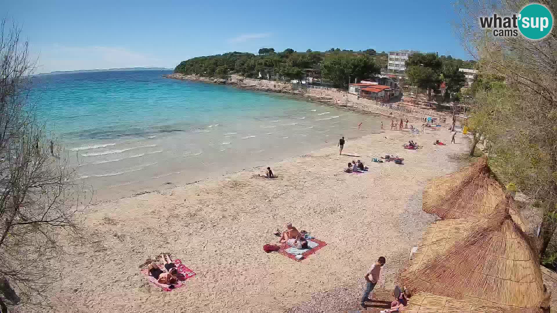 Plaža Slanica Murter – web kamera
