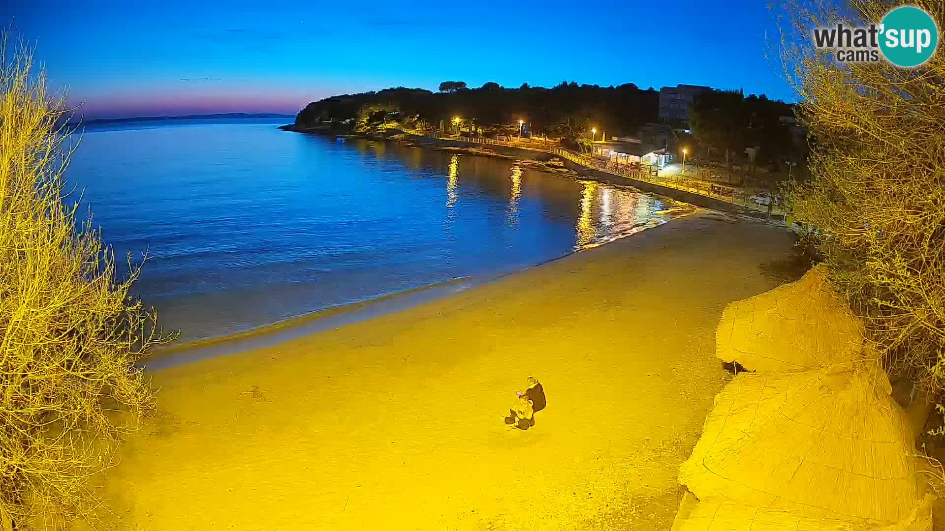 Plaža Slanica Murter – web kamera