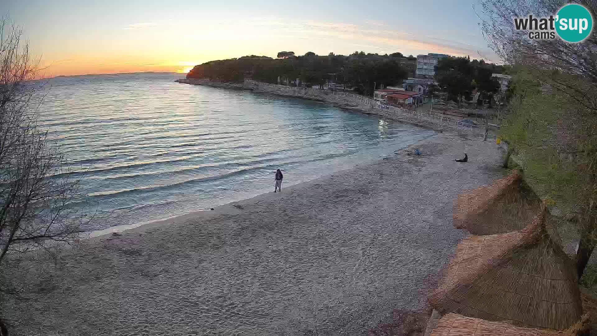 Plaža Slanica Murter – web kamera