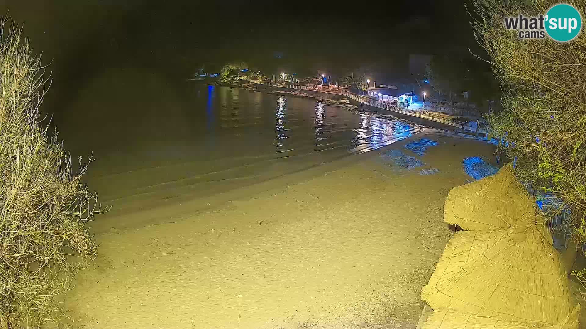 Plaža Slanica Murter – web kamera