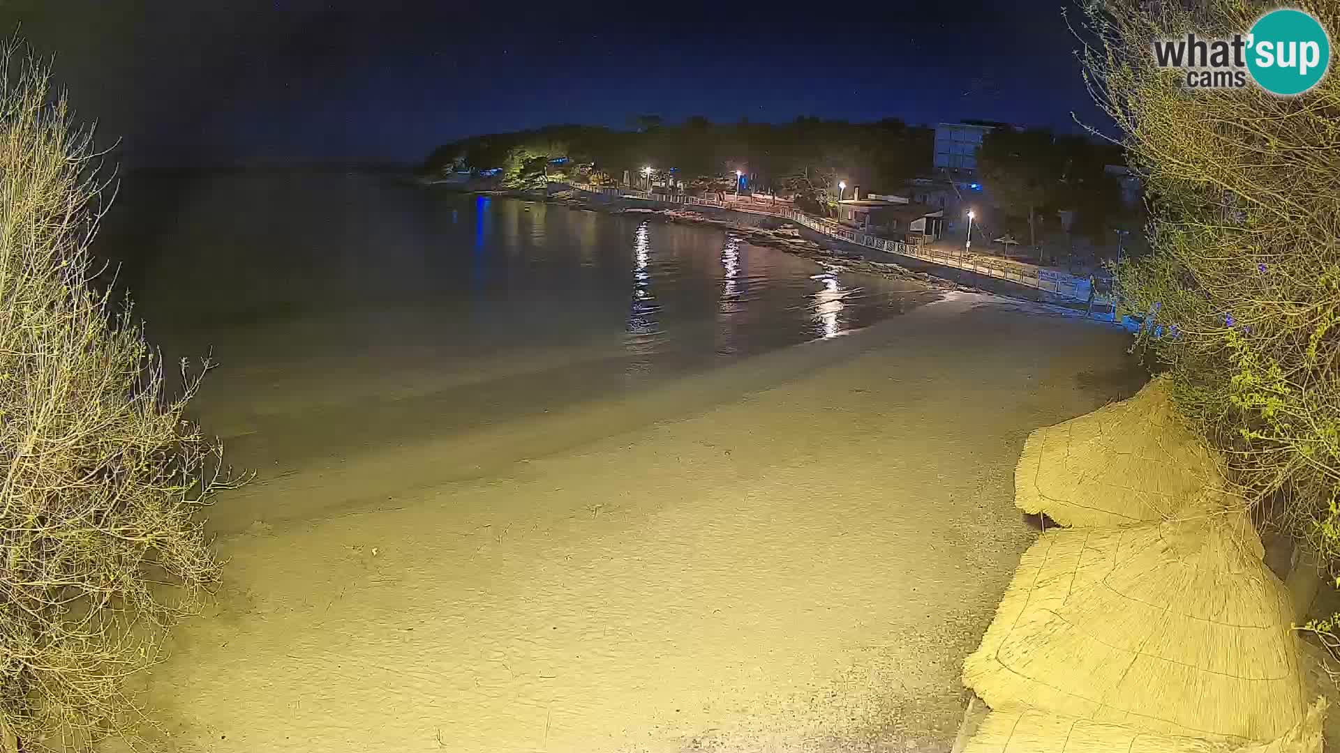 Plaža Slanica Murter – web kamera