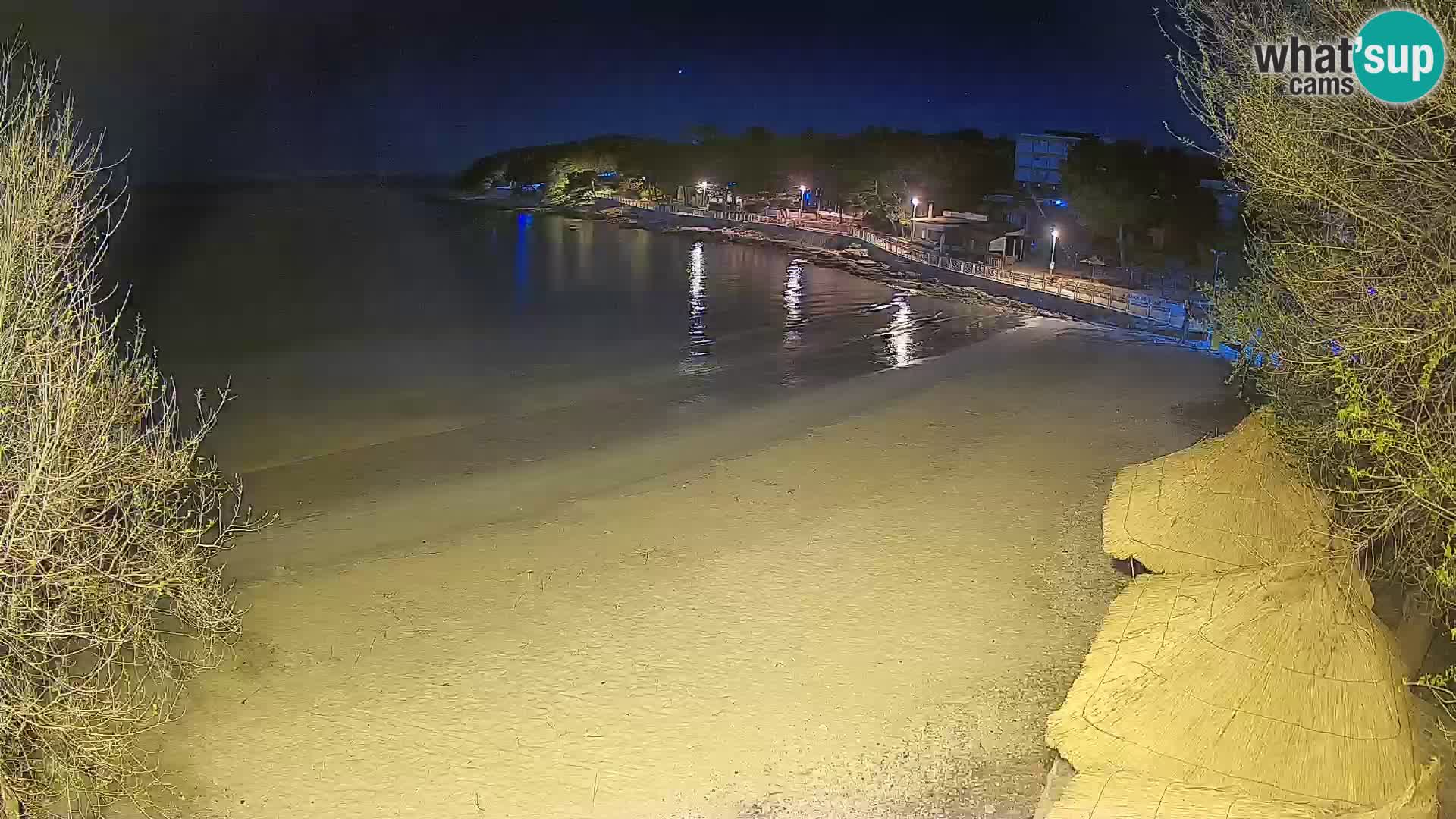 Plaža Slanica Murter – web kamera