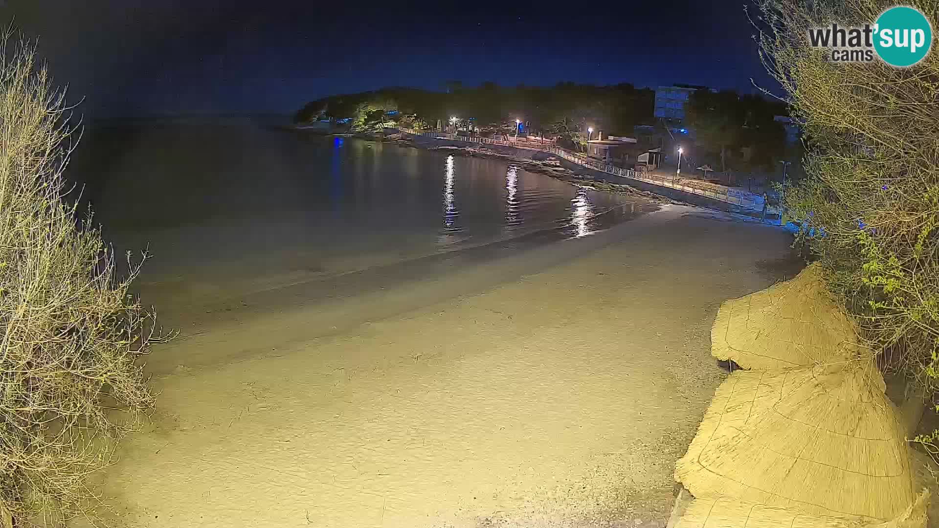 Plaža Slanica Murter – web kamera