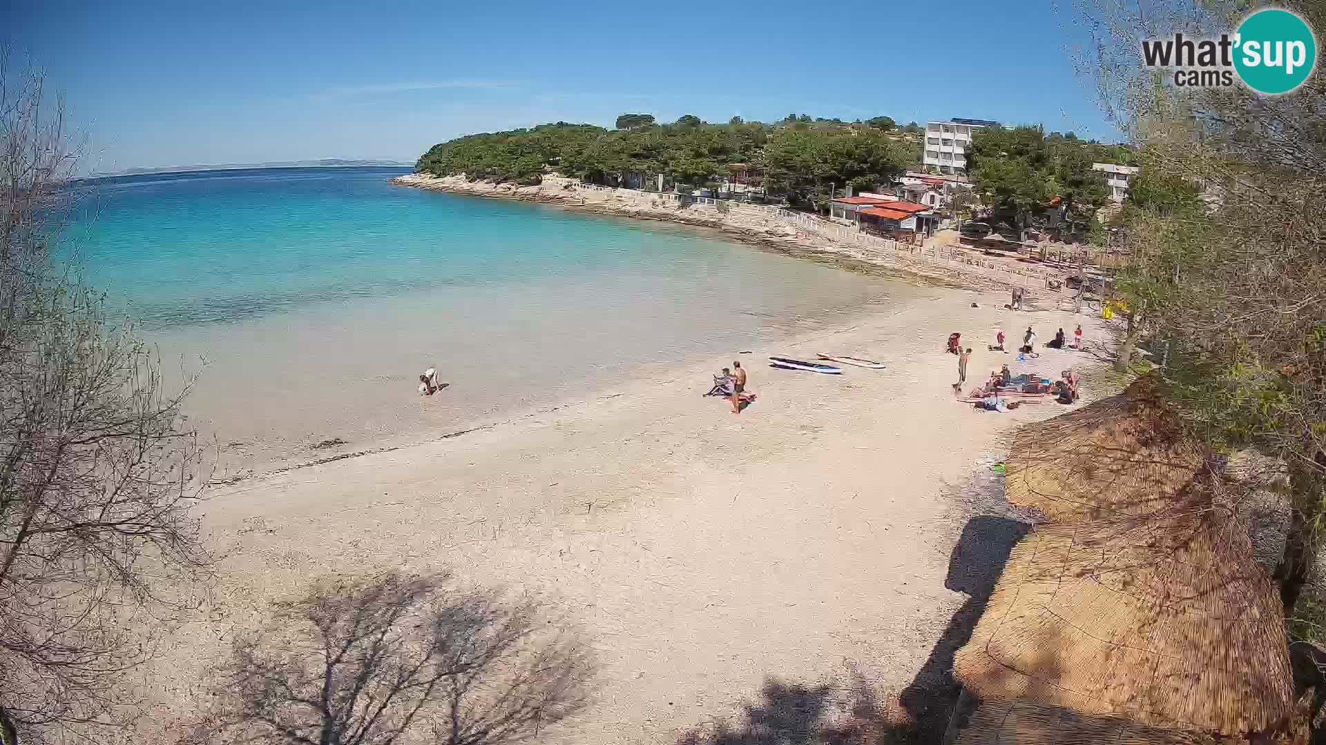 Plaža Slanica Murter – kamera v živo